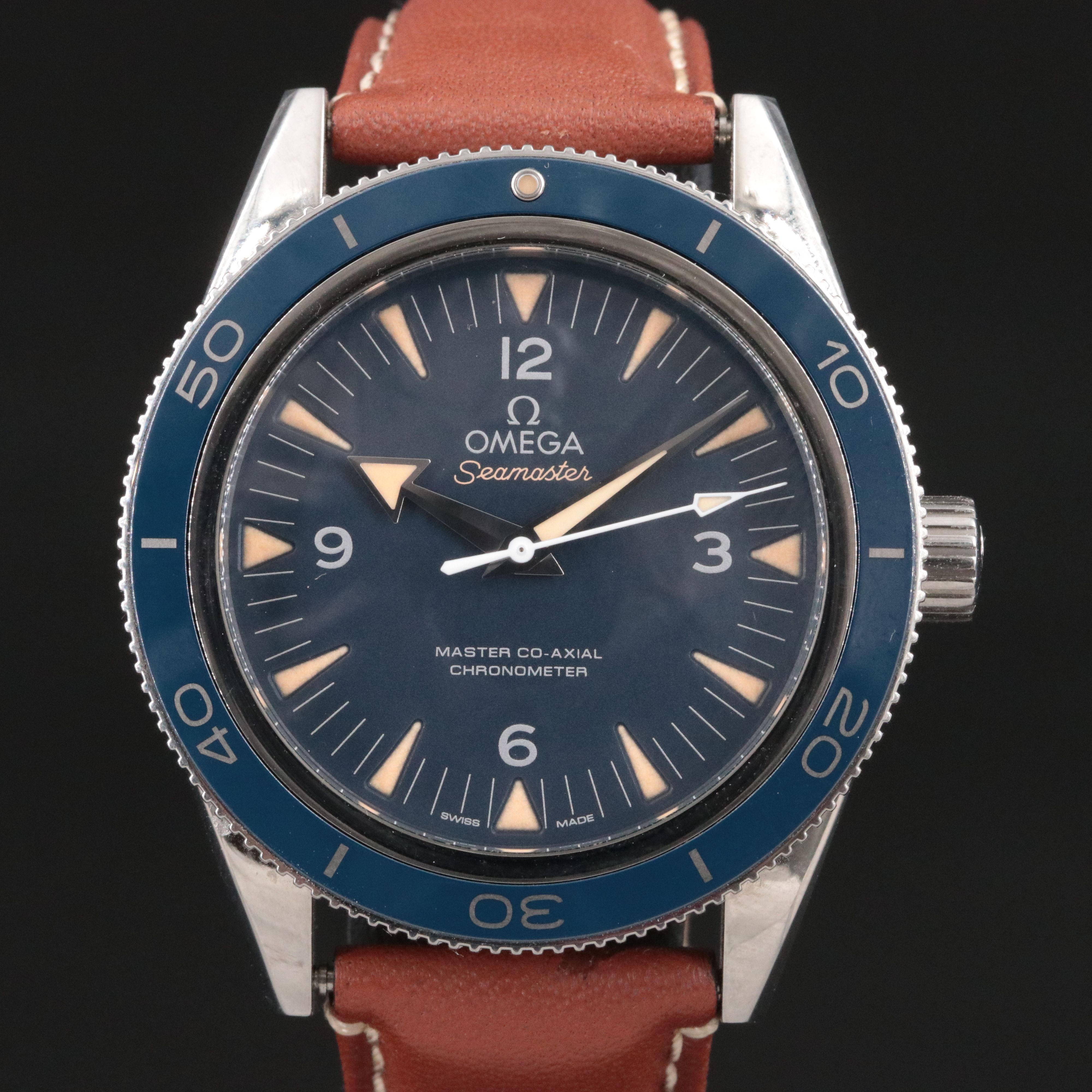 2014 Omega Seamaster 300m Titanium Automatic Watch