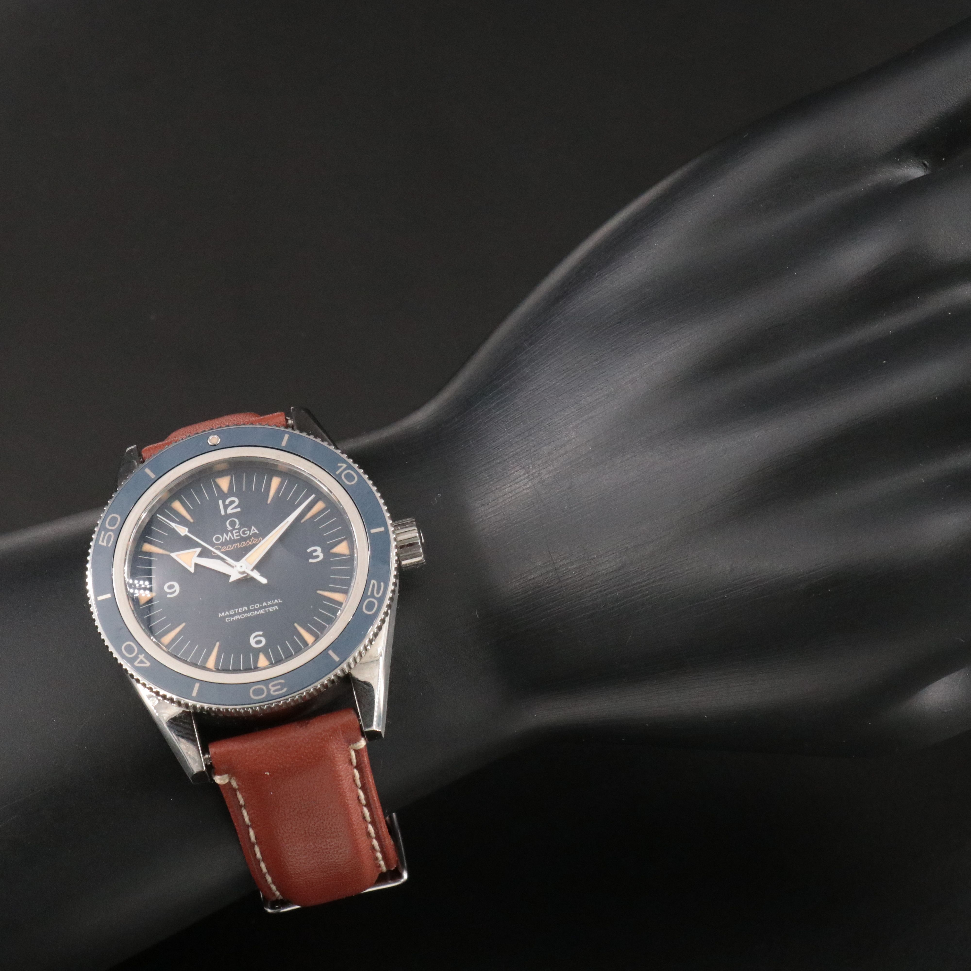 2014 Omega Seamaster 300m Titanium Automatic Watch