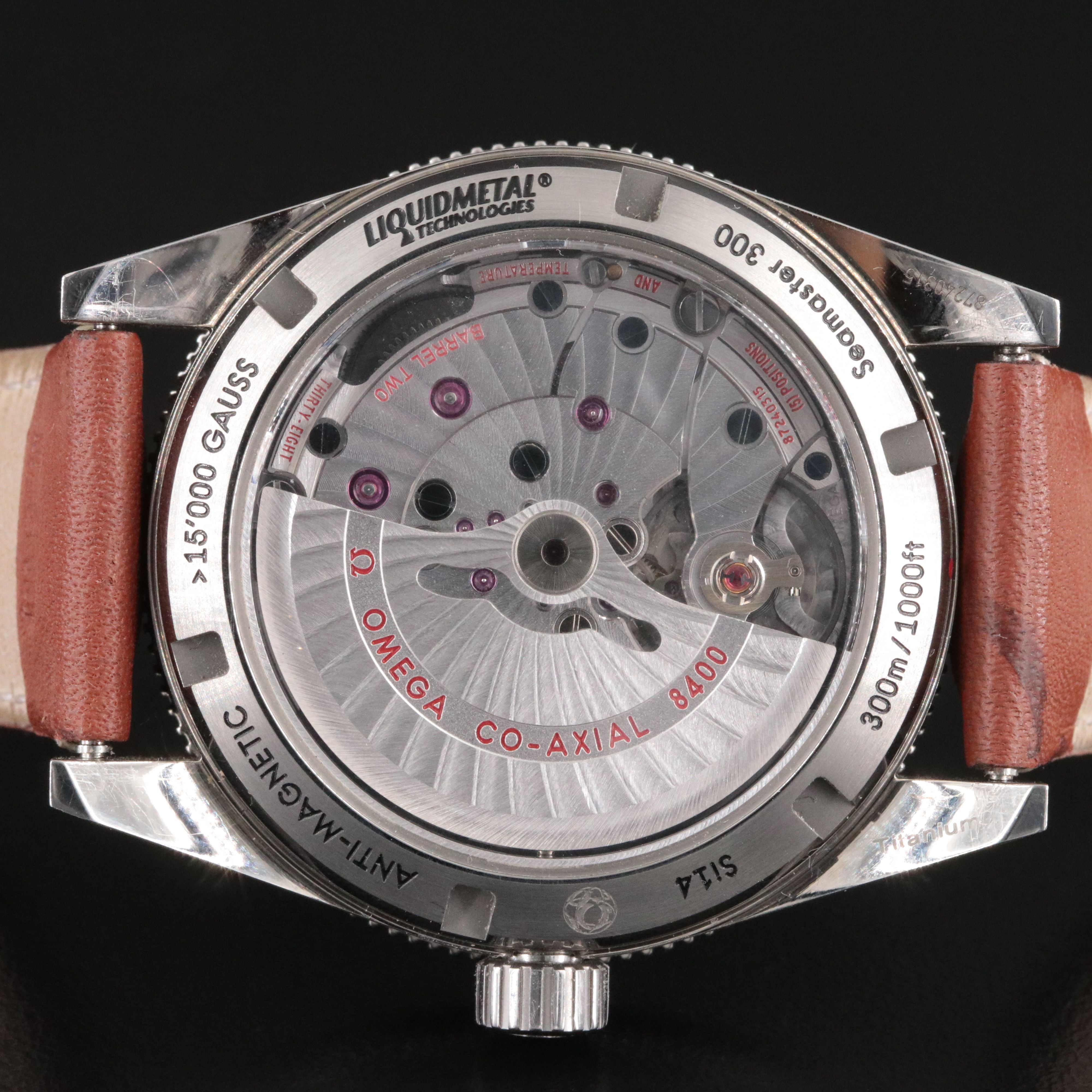 2014 Omega Seamaster 300m Titanium Automatic Watch