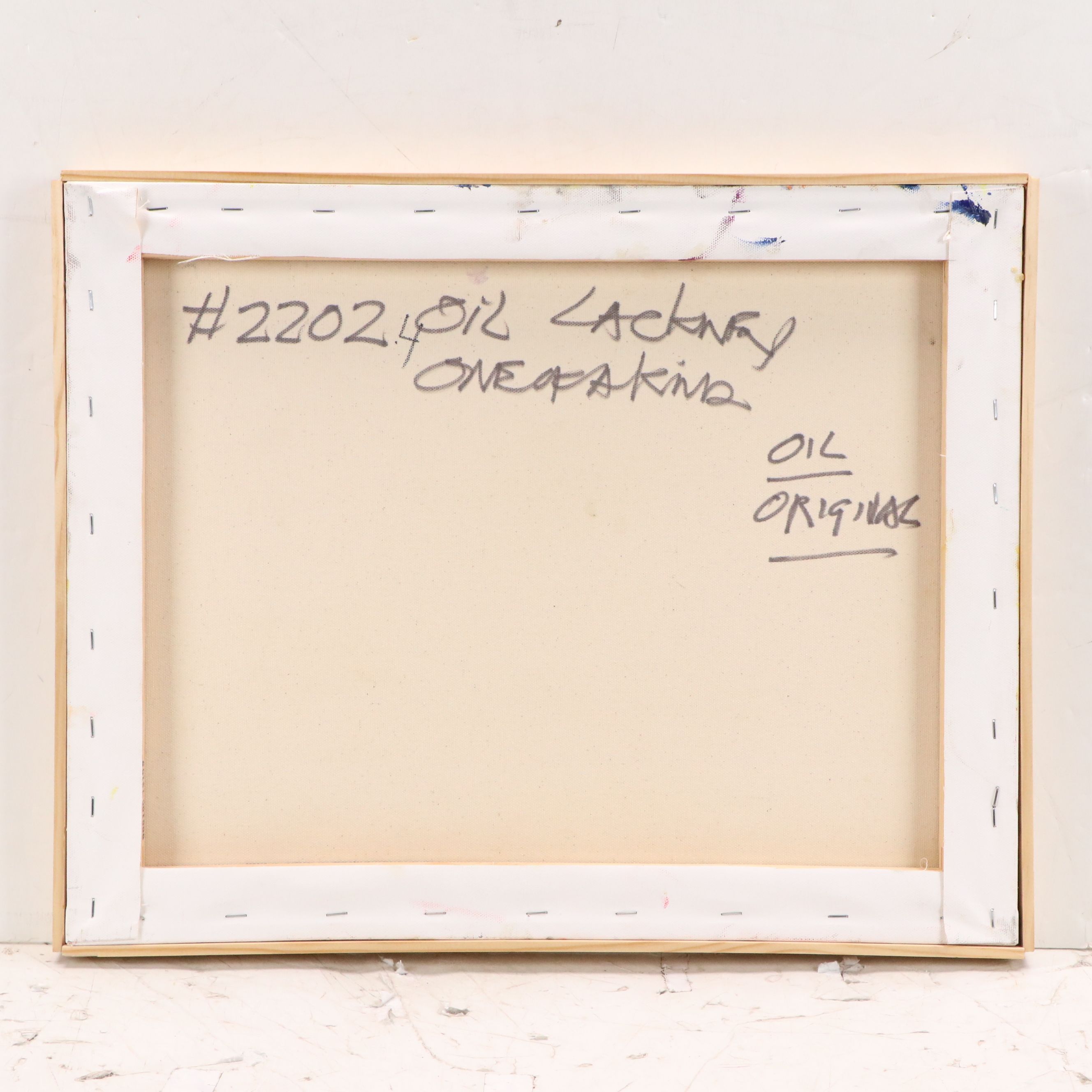 Robert Lackney Acrylic Painting "Throne of God," 21st Century