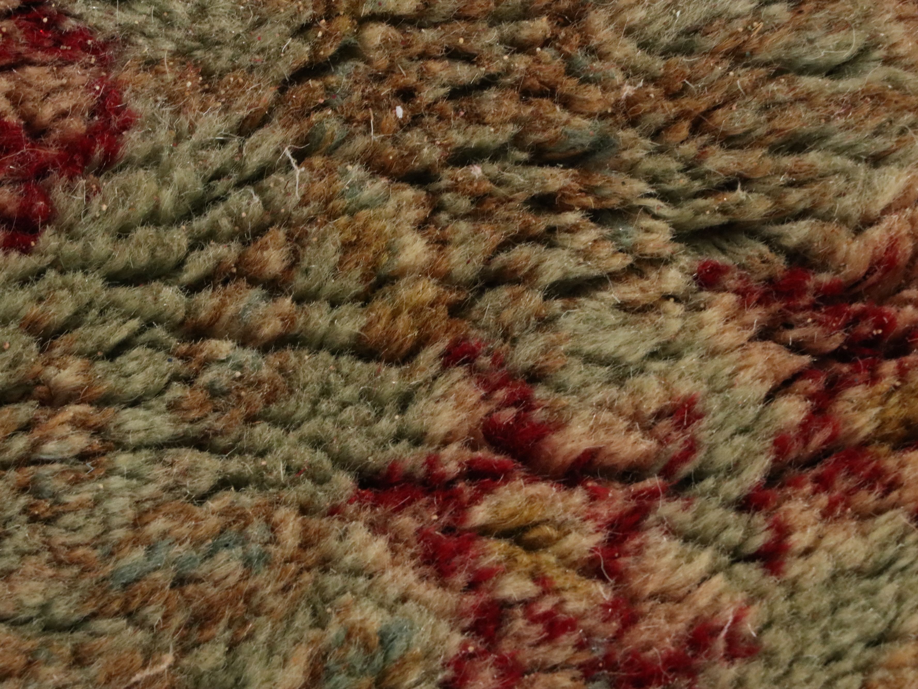 10'10 x 16'6 Hand-Knotted Persian Kerman Room Sized Rug