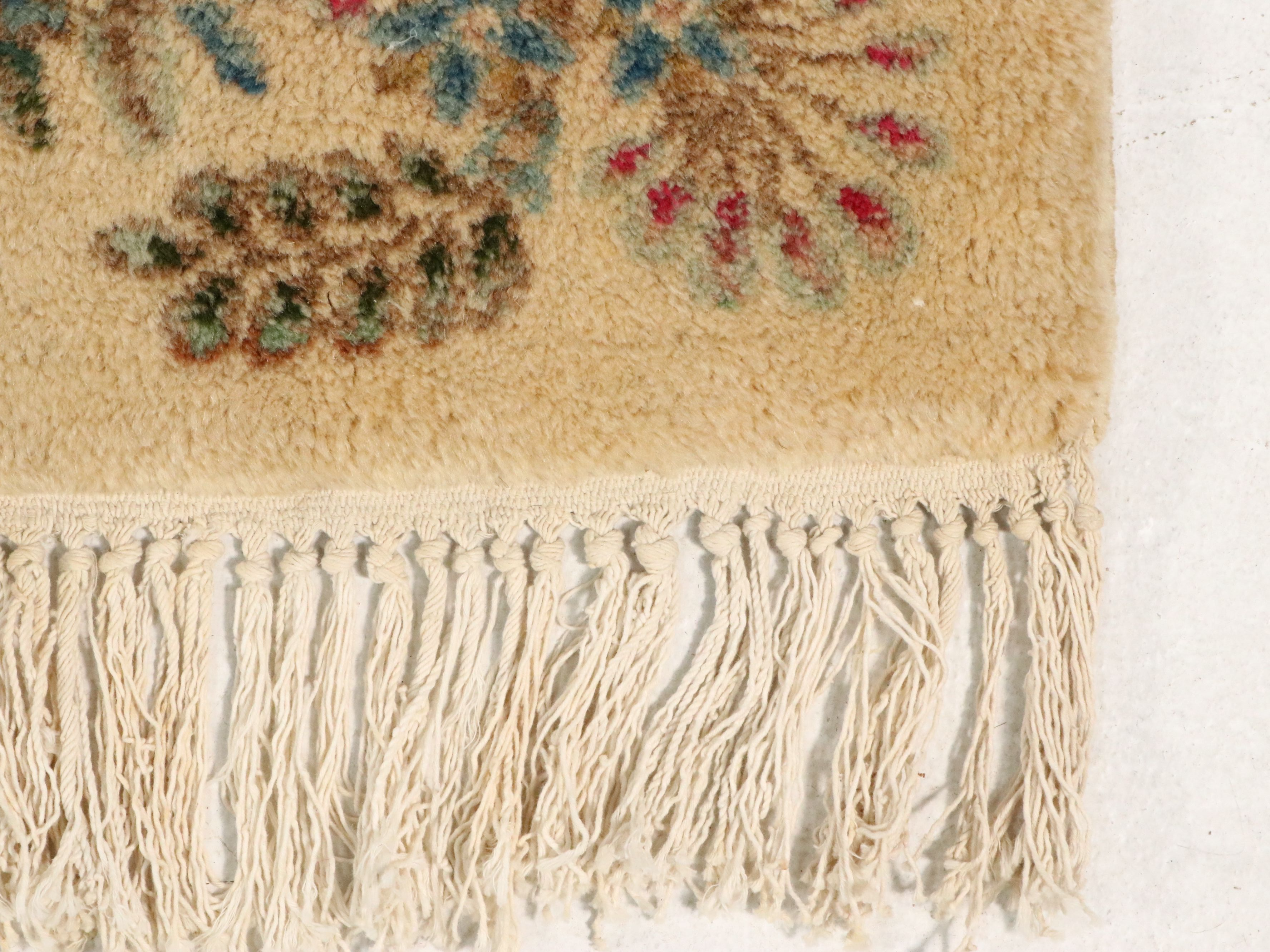 10'10 x 16'6 Hand-Knotted Persian Kerman Room Sized Rug