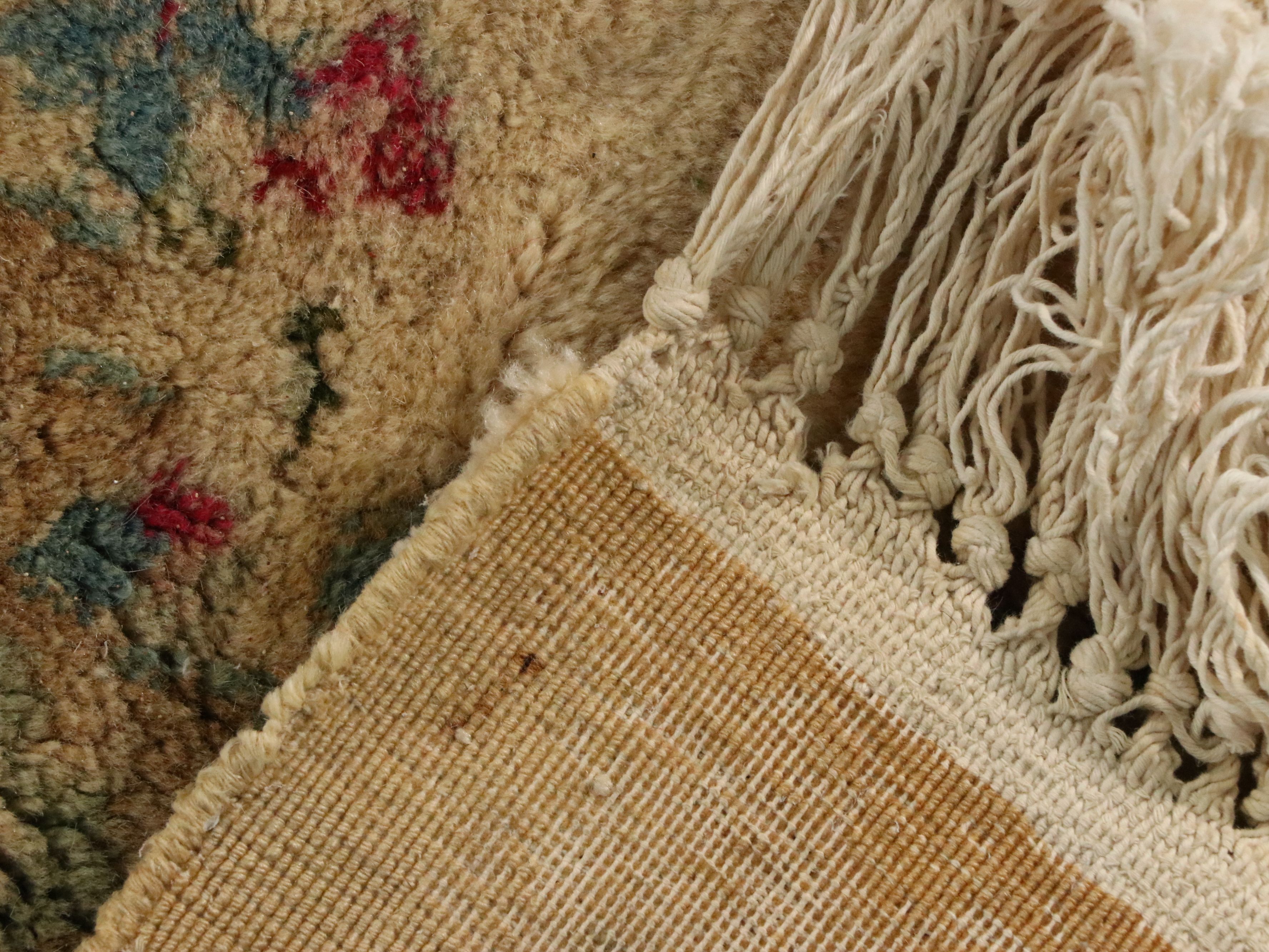 10'10 x 16'6 Hand-Knotted Persian Kerman Room Sized Rug