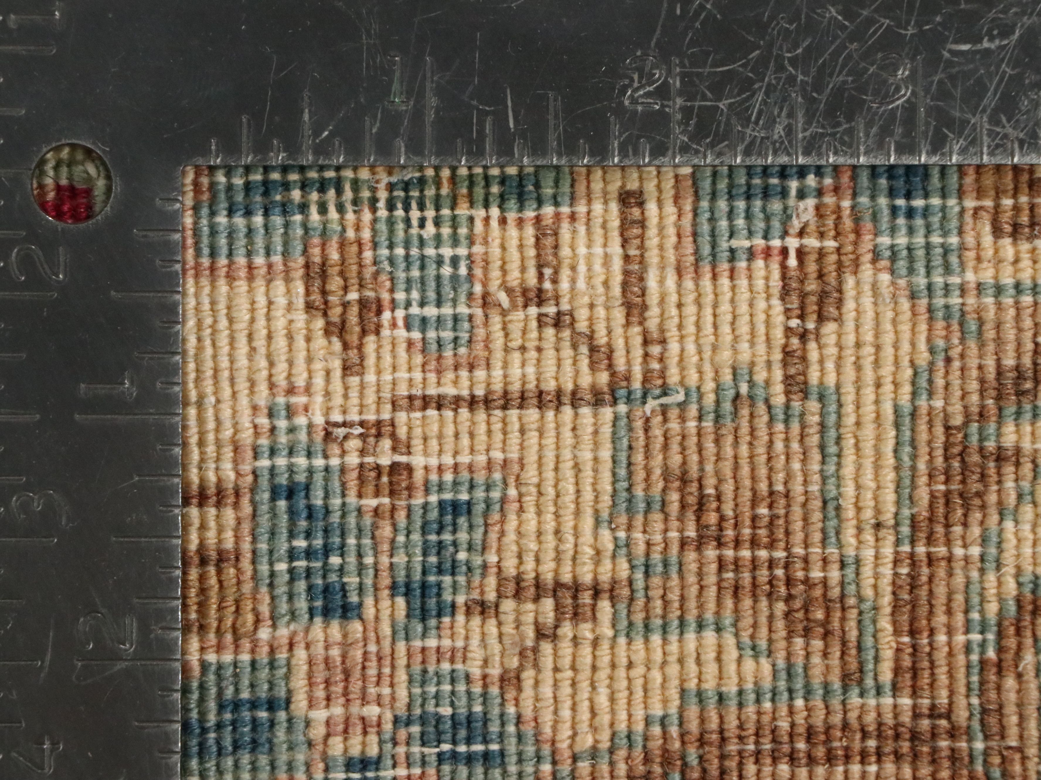 10'10 x 16'6 Hand-Knotted Persian Kerman Room Sized Rug