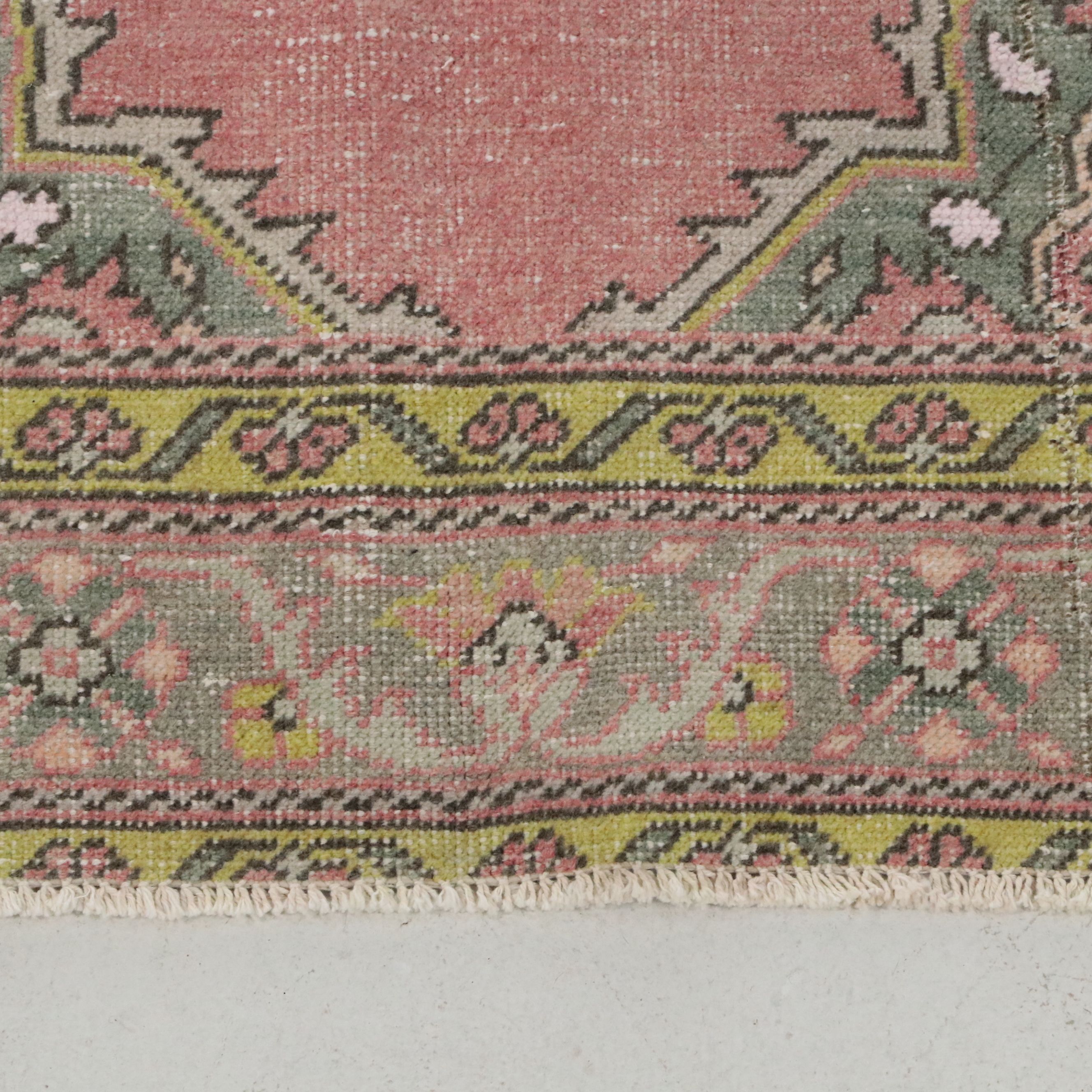 4'7 x 11' Hand-Knotted Turkish Oushak Long Rug