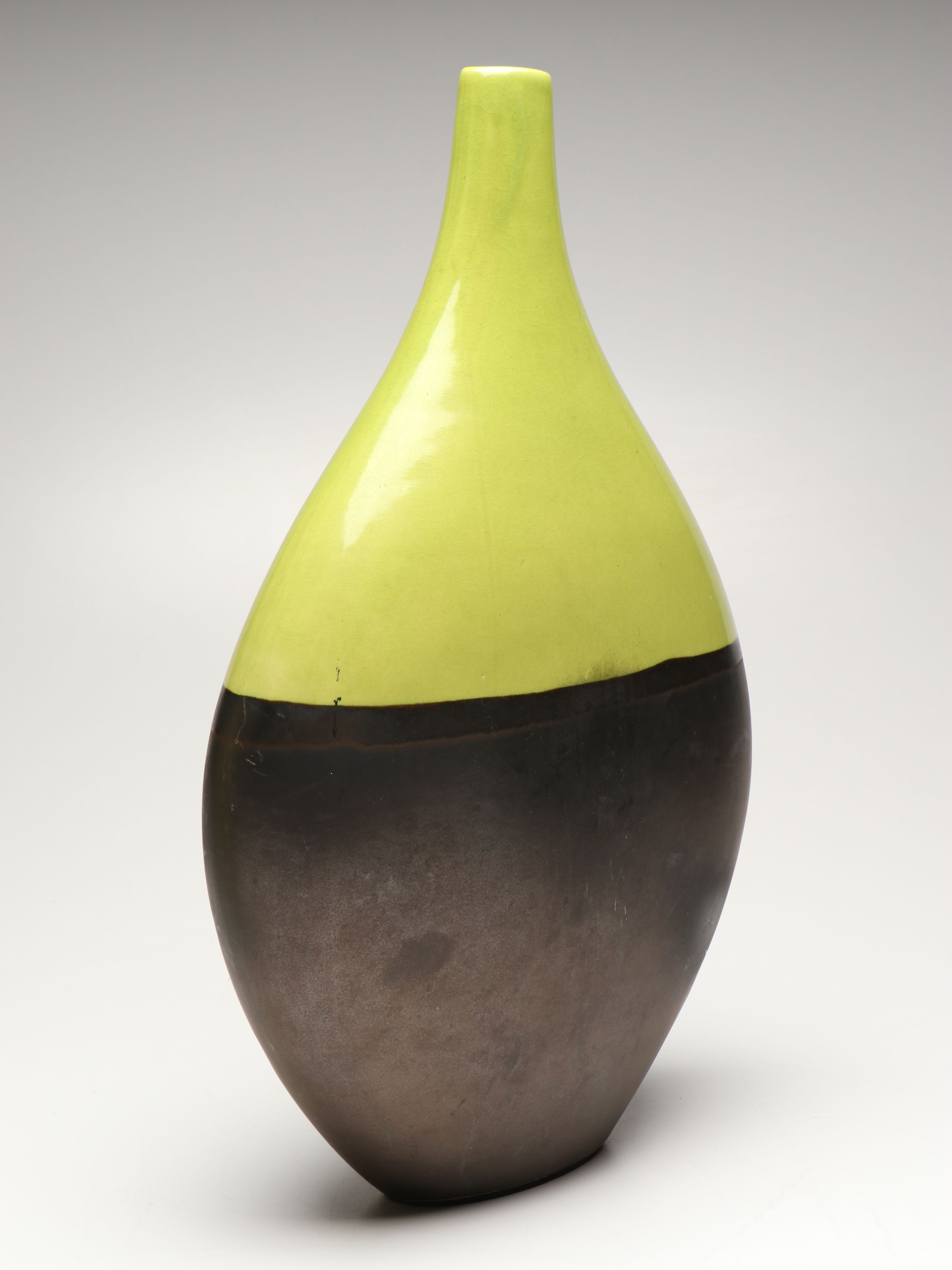 Contemporary Yellow Jar, Vase with Abstract Figure and More