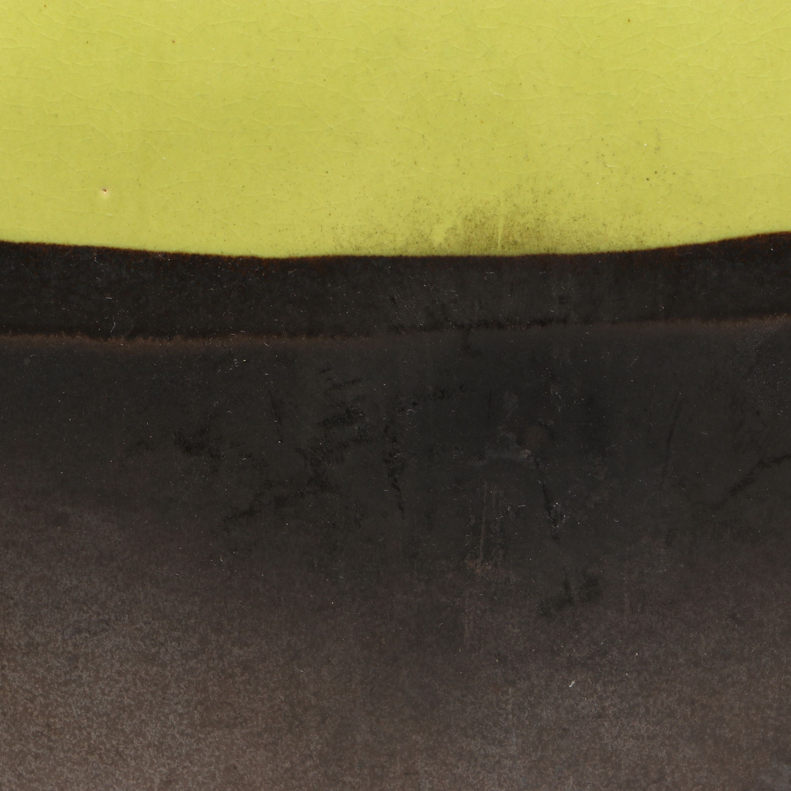 Contemporary Yellow Jar, Vase with Abstract Figure and More