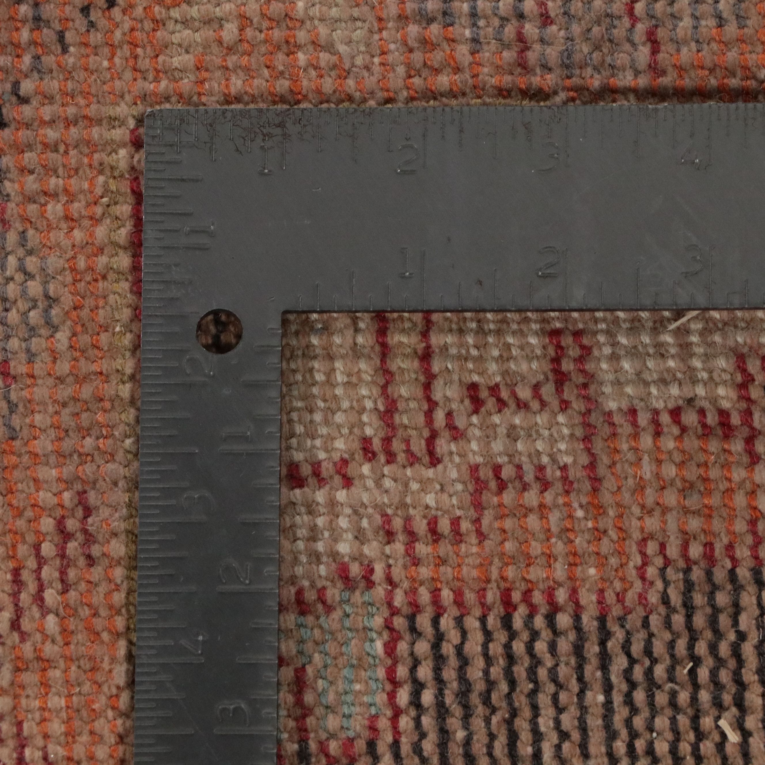 4'2 x 8'6 Hand-Knotted Turkish Village Area Rug