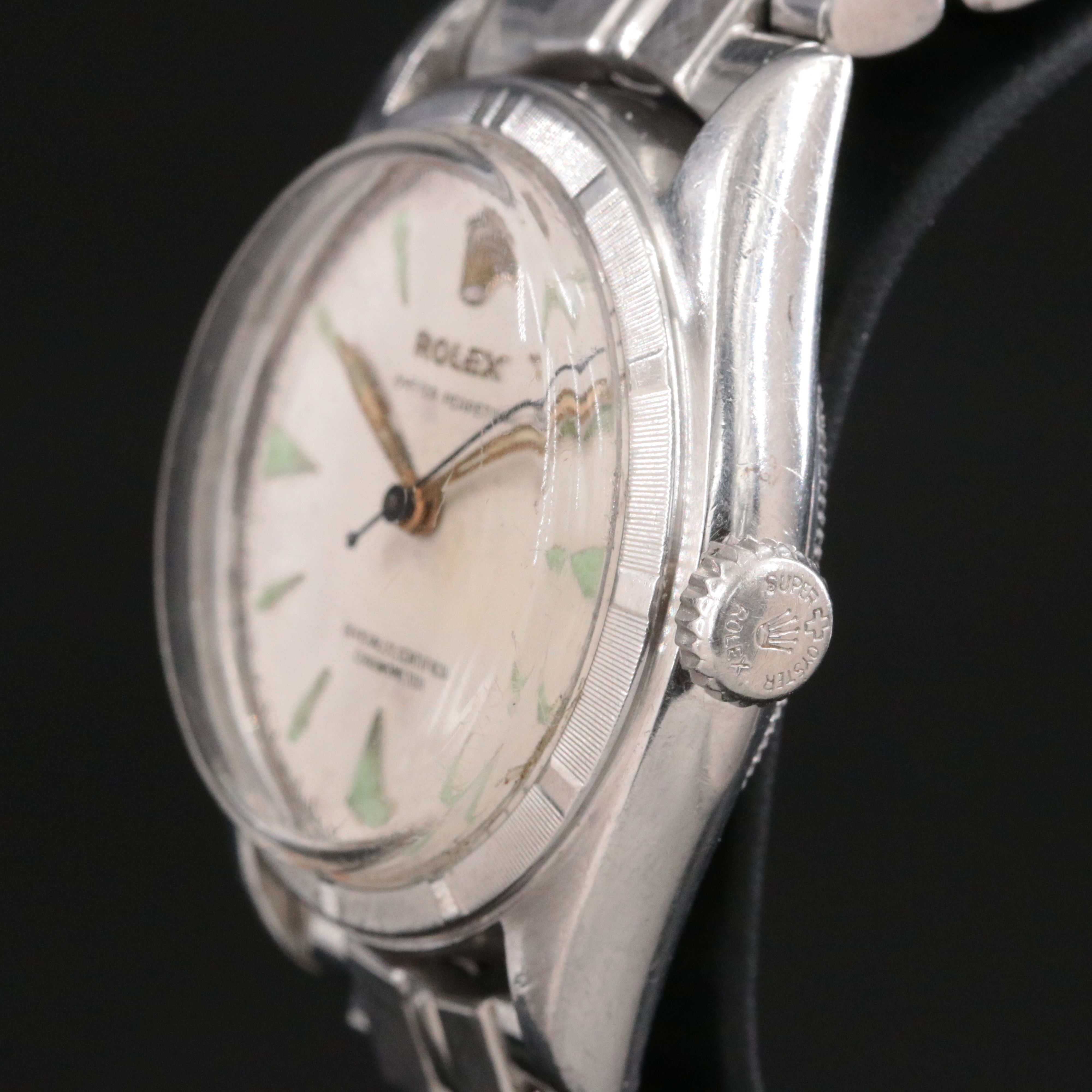 1950 Rolex Oyster Perpetual Semi-Bubble Back Ref. 6085 Watch