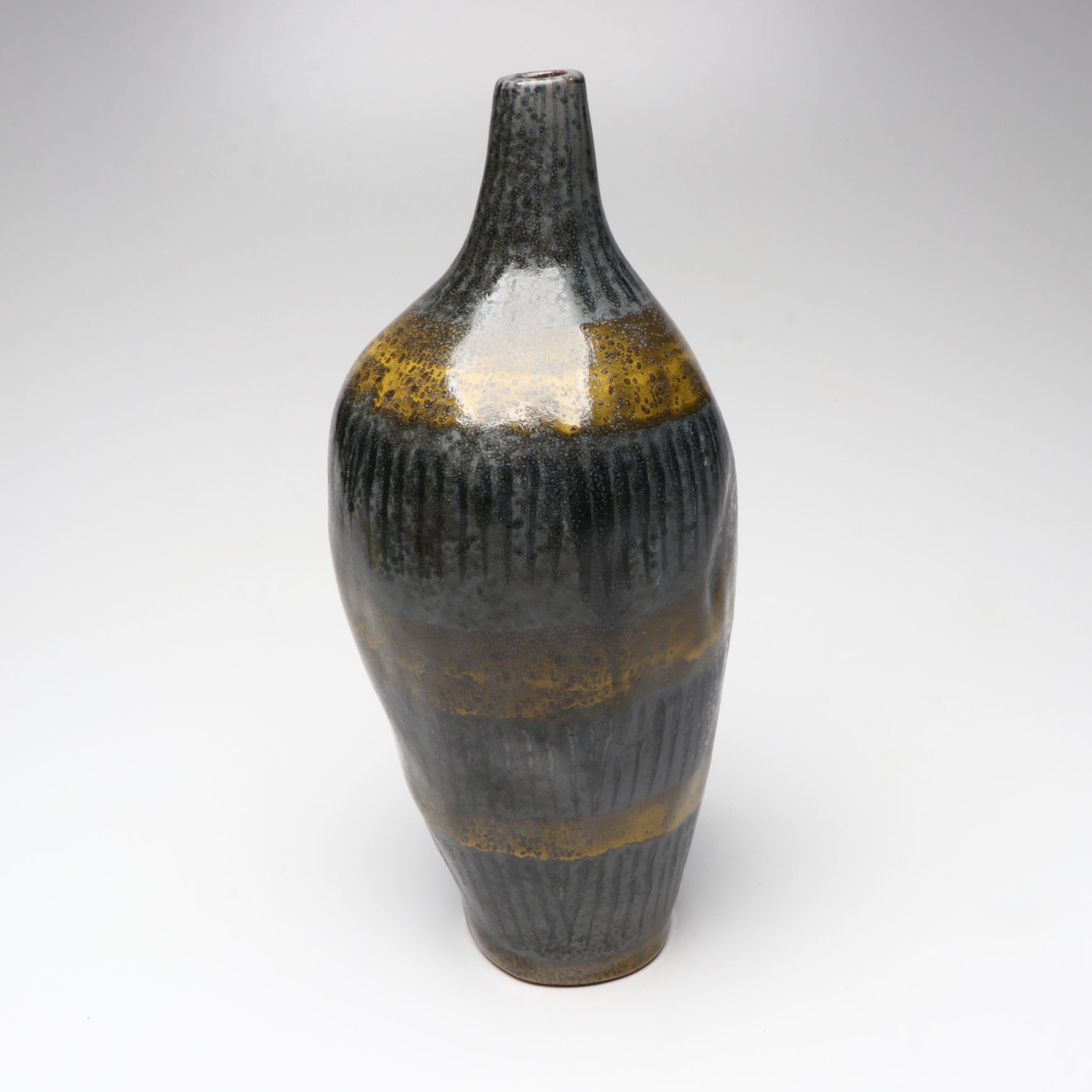 Contemporary Yellow Ceramic Vases