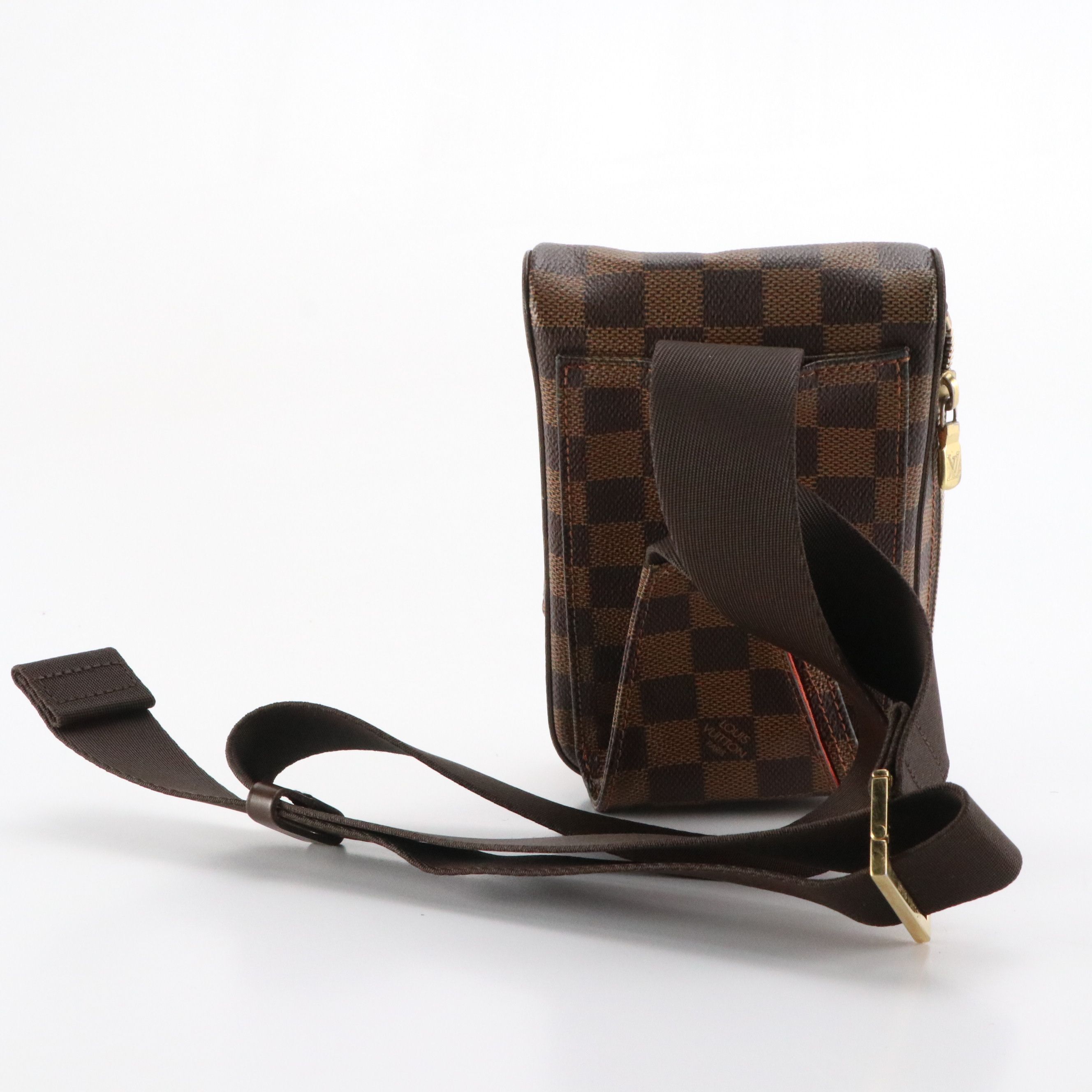 Louis Vuitton Geronimos Sling Bag in Damier Ebene Canvas