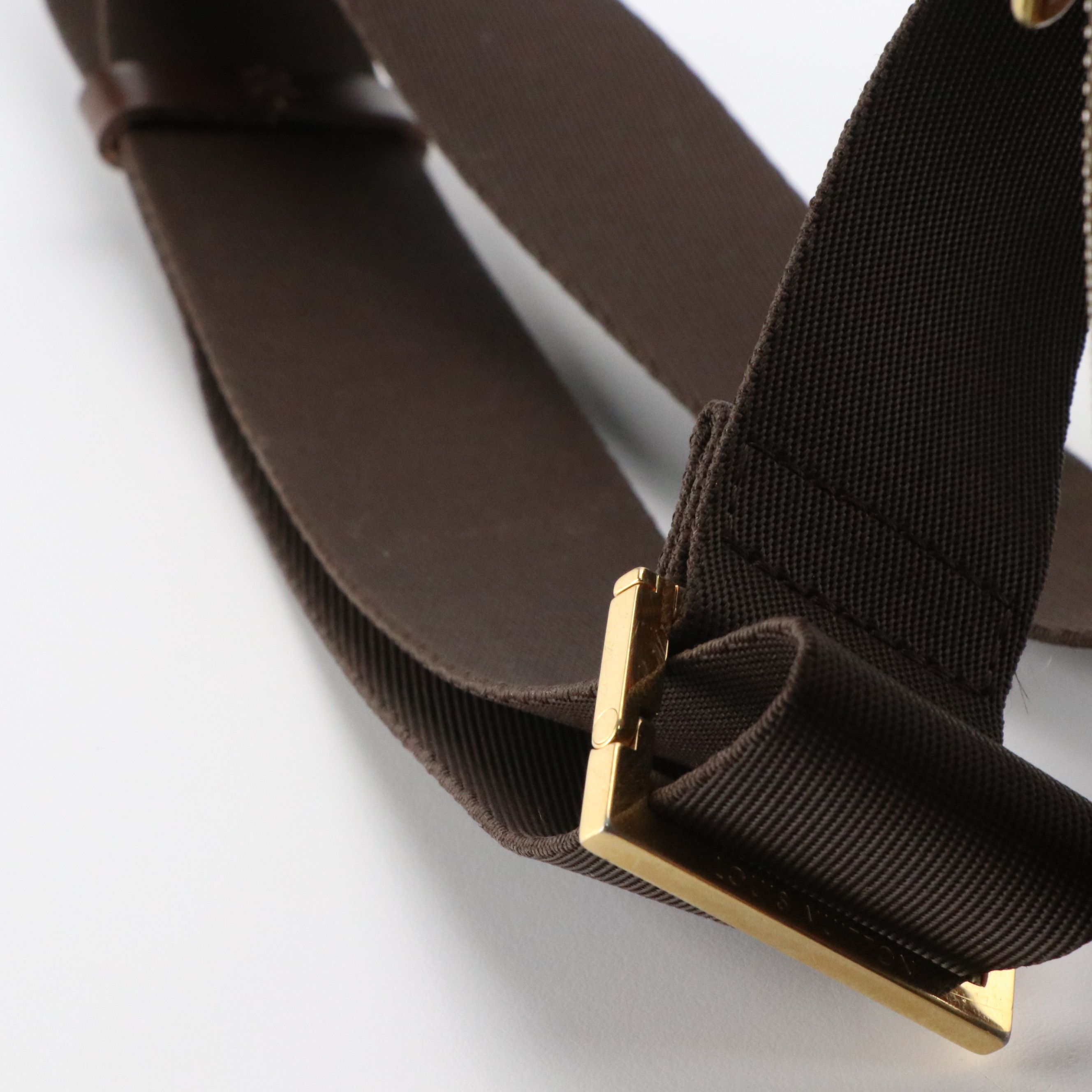 Louis Vuitton Geronimos Sling Bag in Damier Ebene Canvas