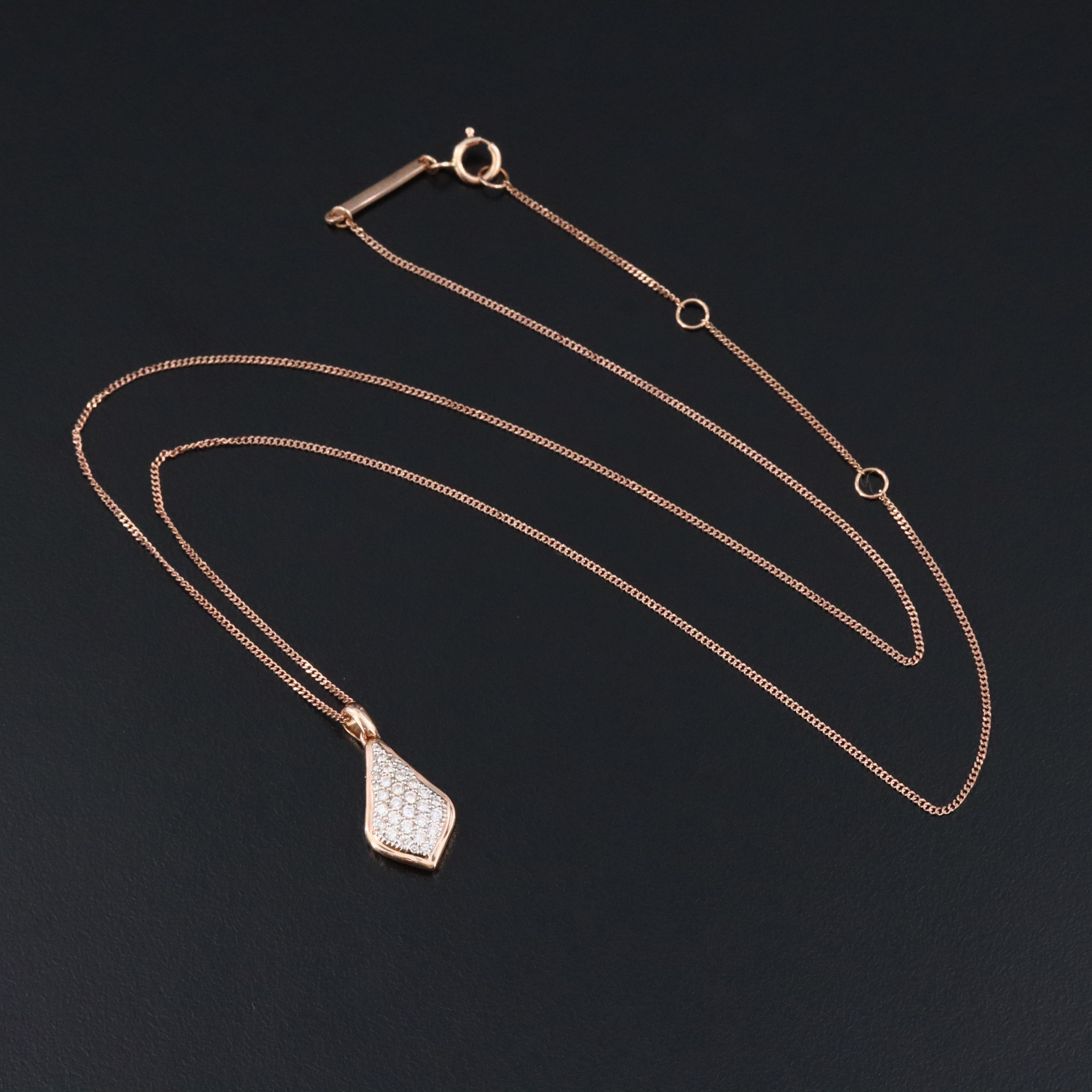 Kendra Scott 0.23 CTW Diamond Pendant Necklace