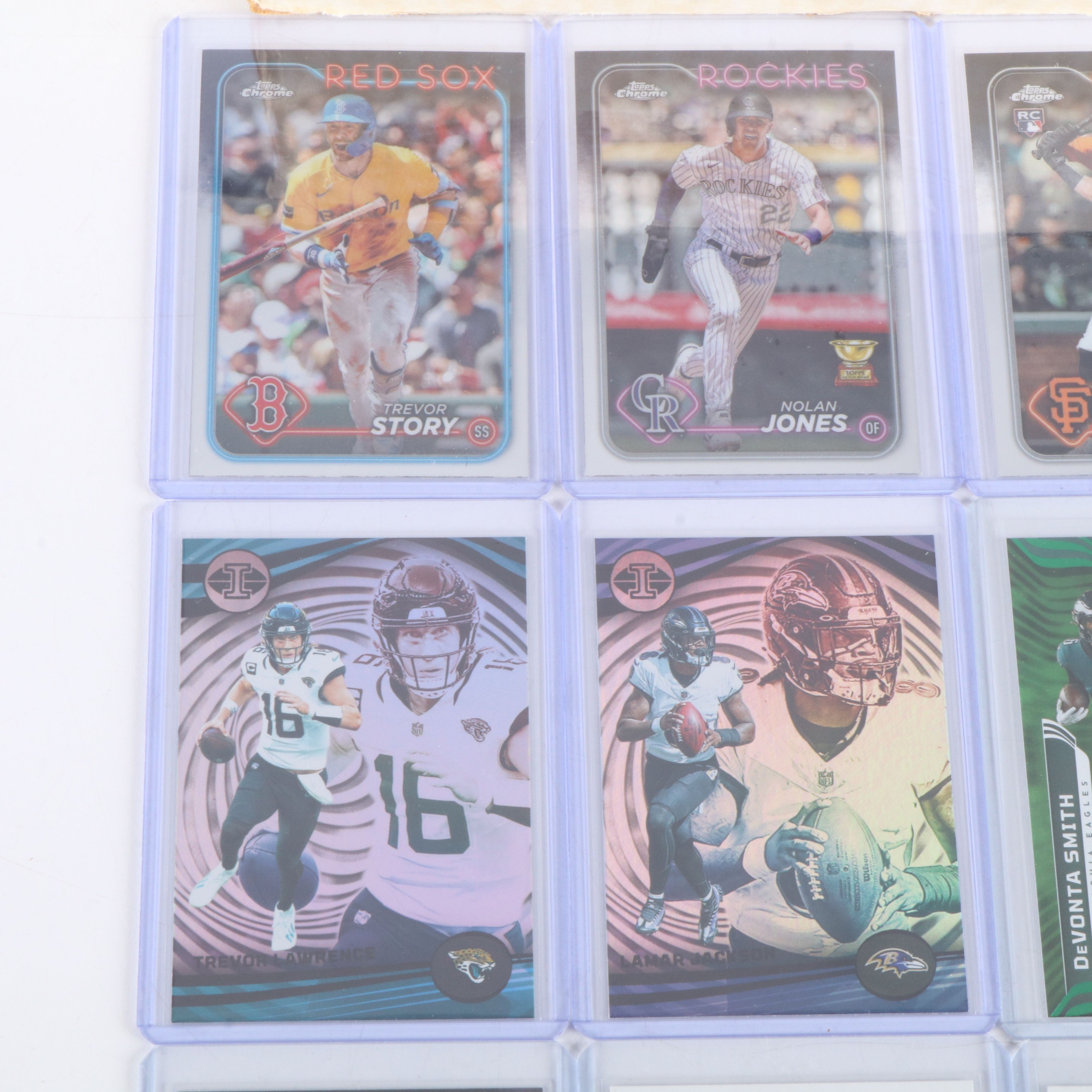 Collection of Approximately 1,400 Modern Football Cards, Joe Burrow