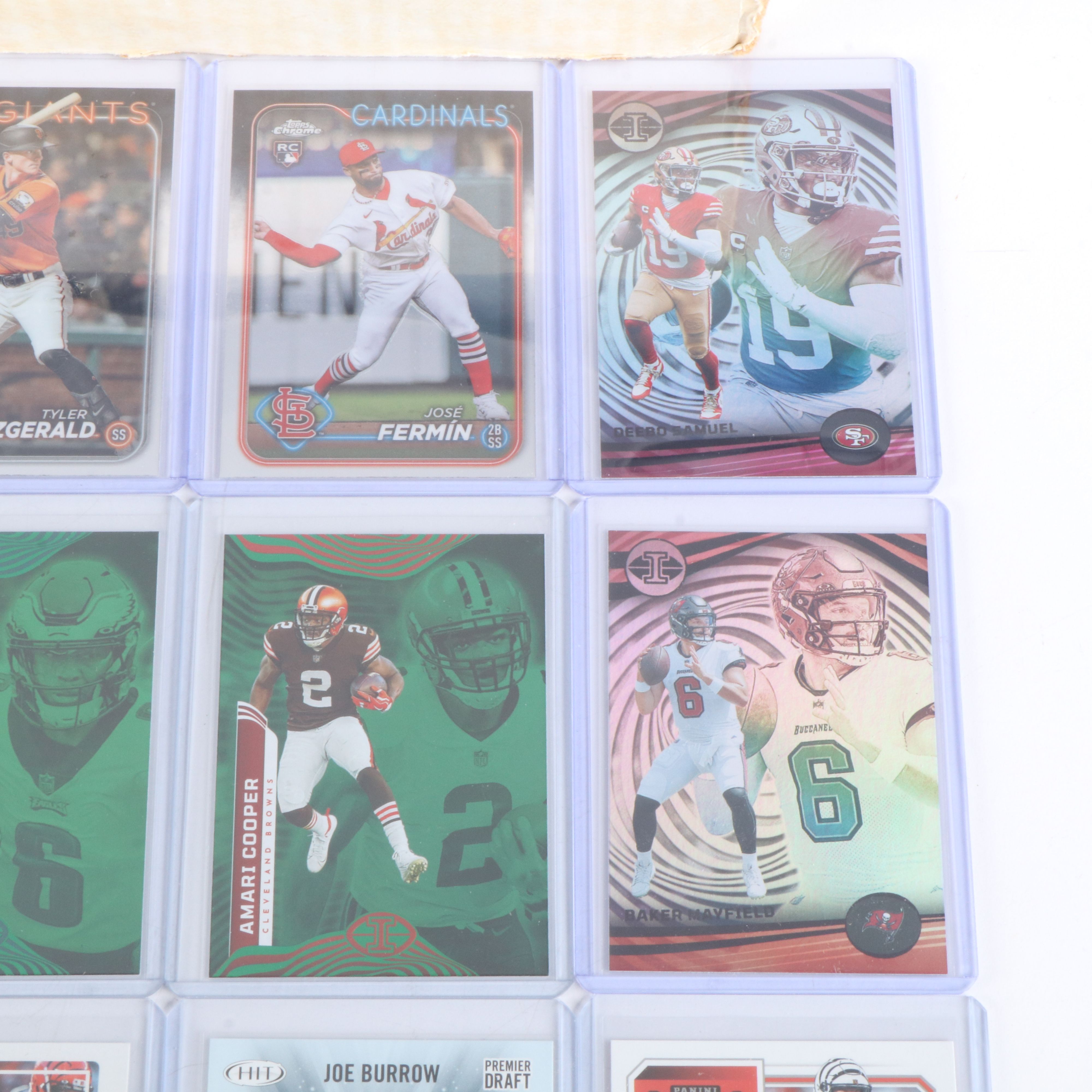 Collection of Approximately 1,400 Modern Football Cards, Joe Burrow