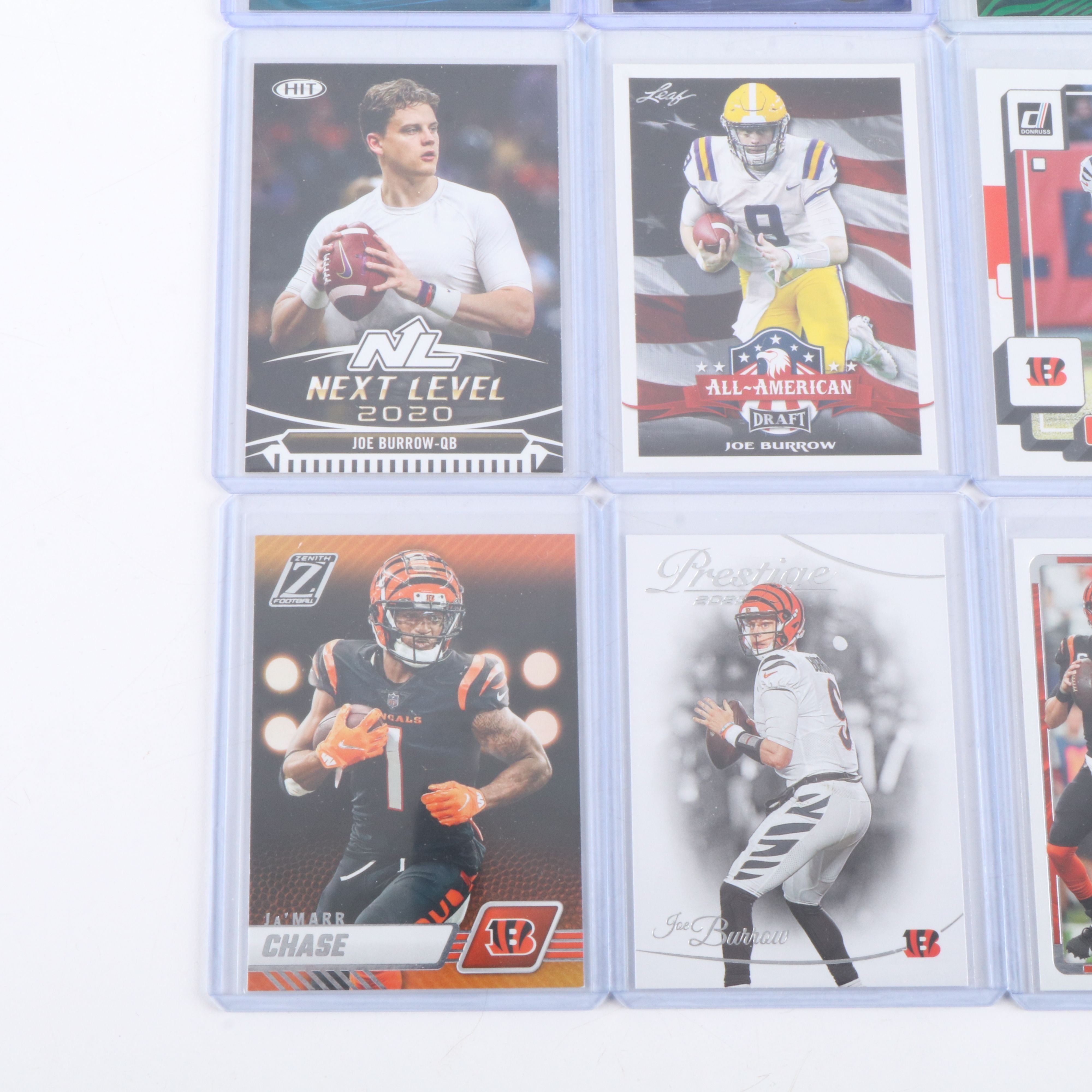 Collection of Approximately 1,400 Modern Football Cards, Joe Burrow