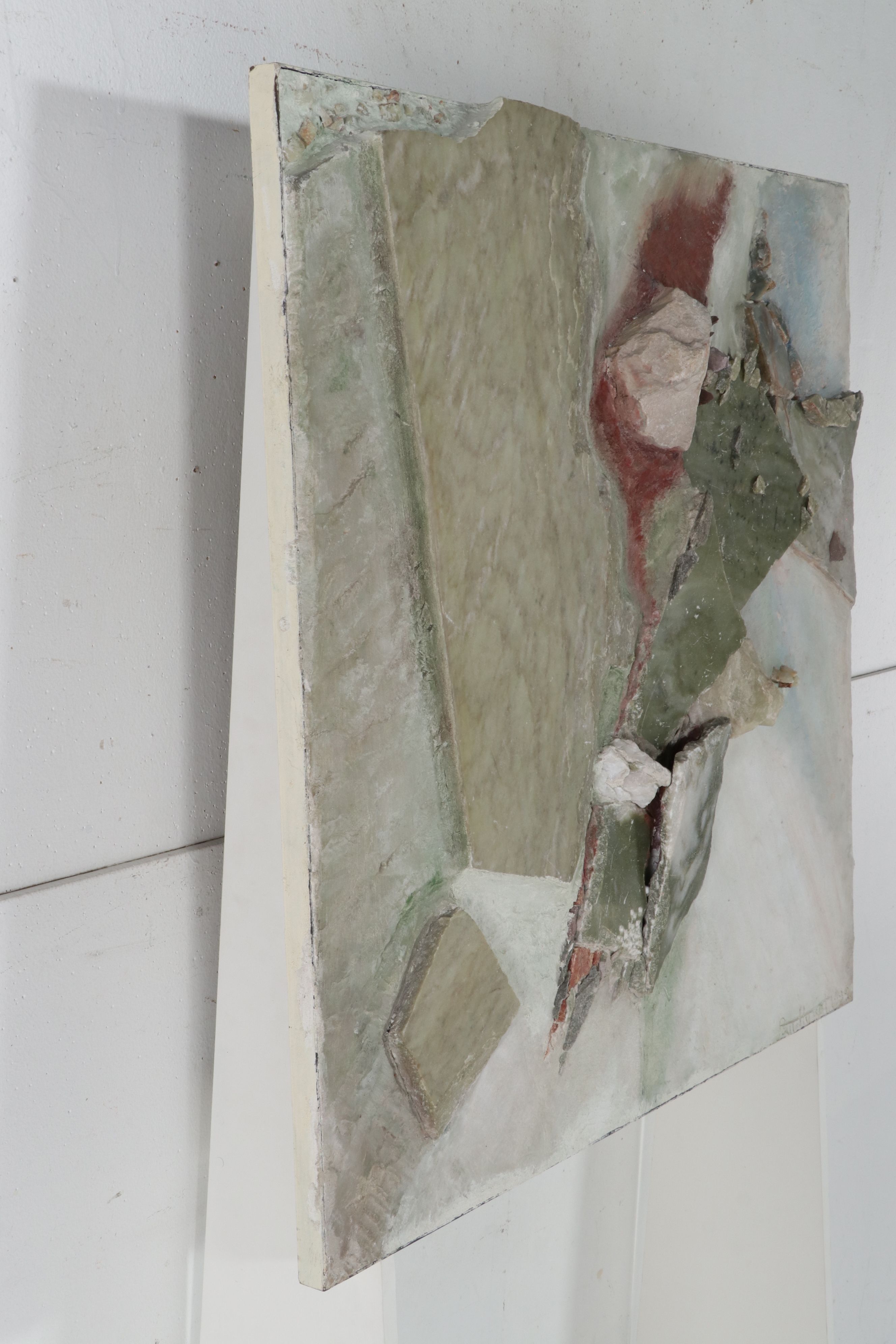 Paule Hugot Mixed Media Art "Nil," 1992