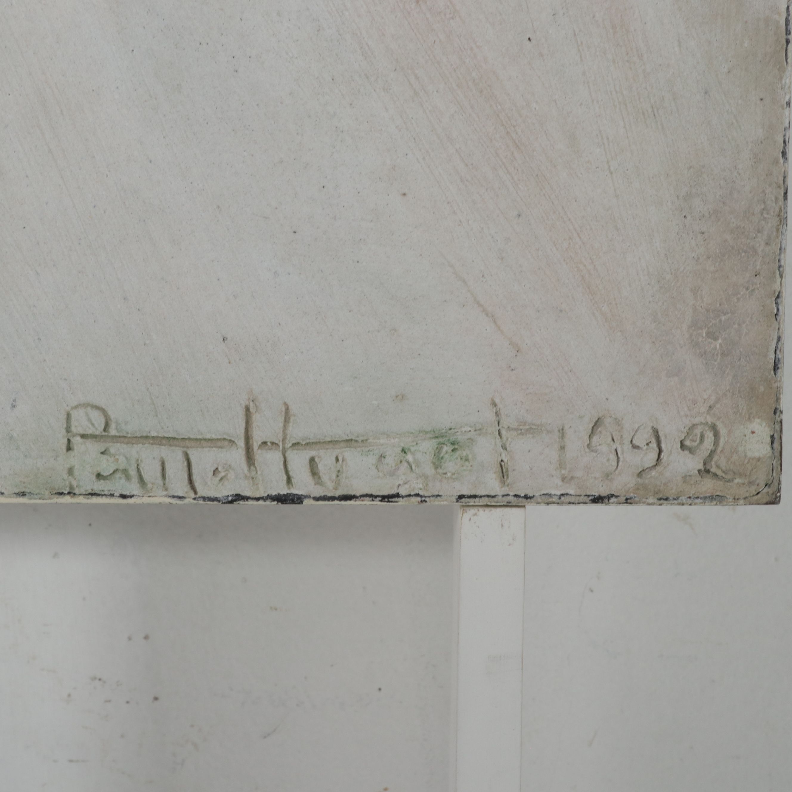 Paule Hugot Mixed Media Art "Nil," 1992