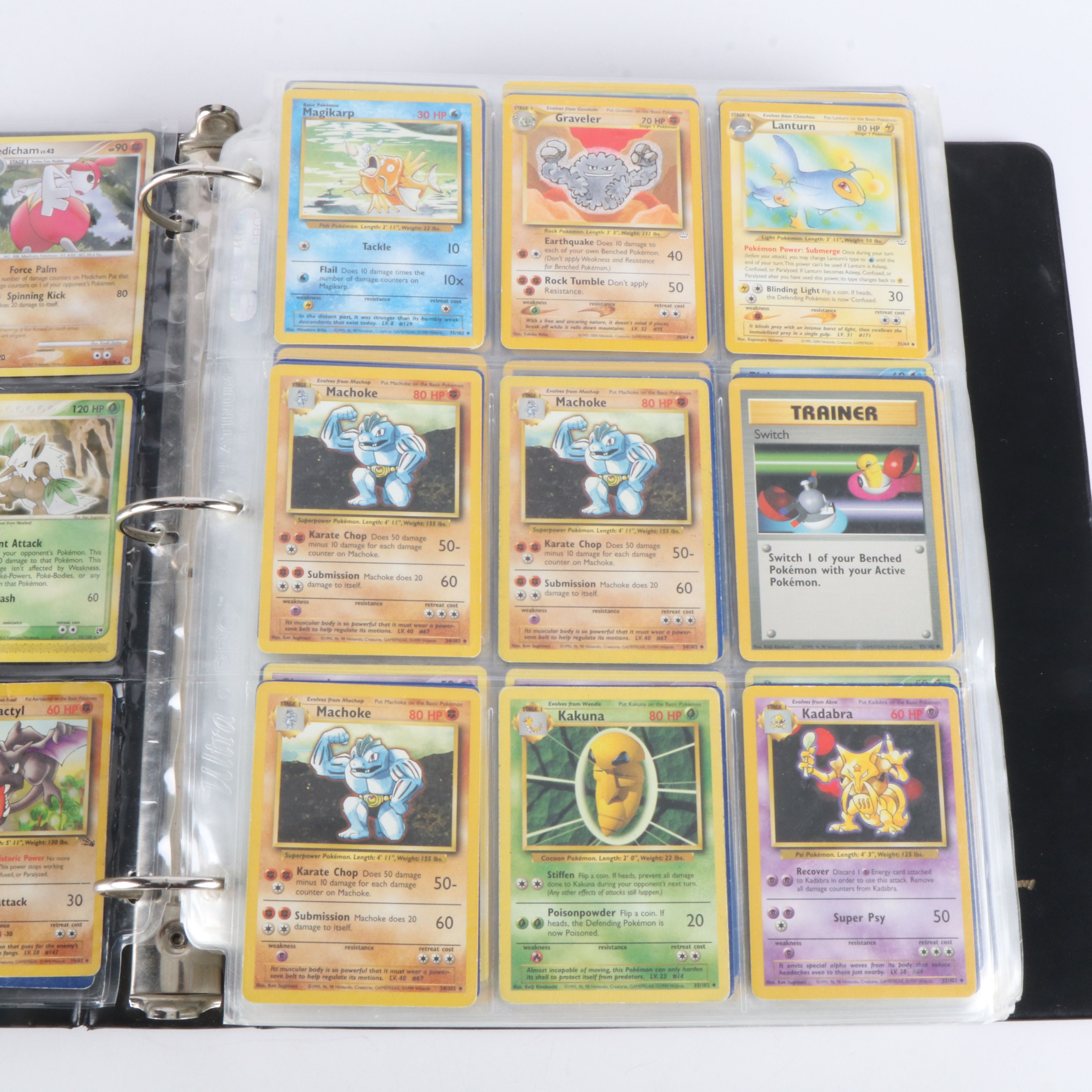 Pokémon Card Collection Featuring Holos, Base Set, and More 1990s-2020s