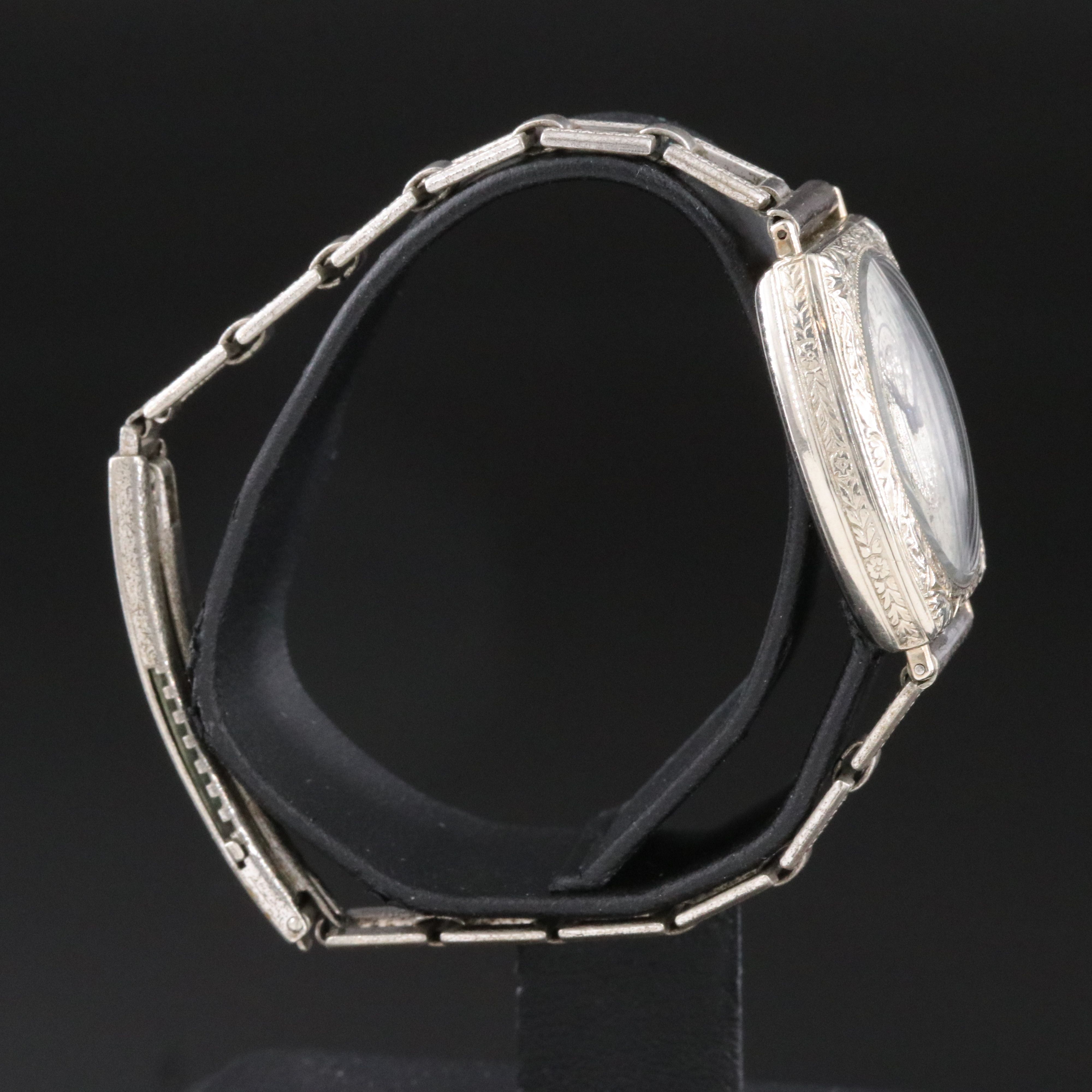 Vintage Elgin 14K Art Deco Dress Watch