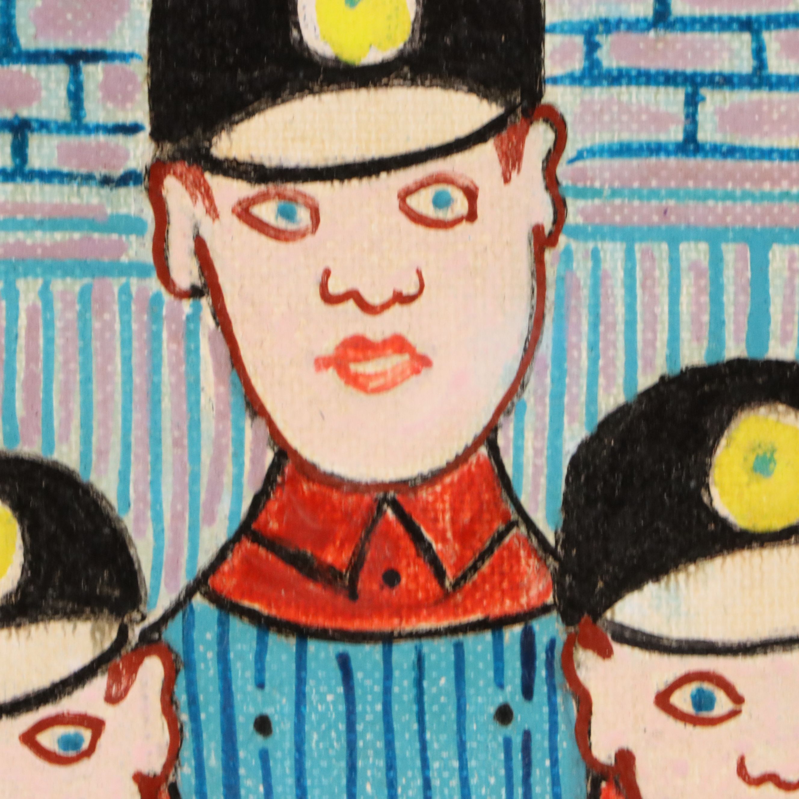 Jack Savitsky Oil Painting "Coal Miners," 1979