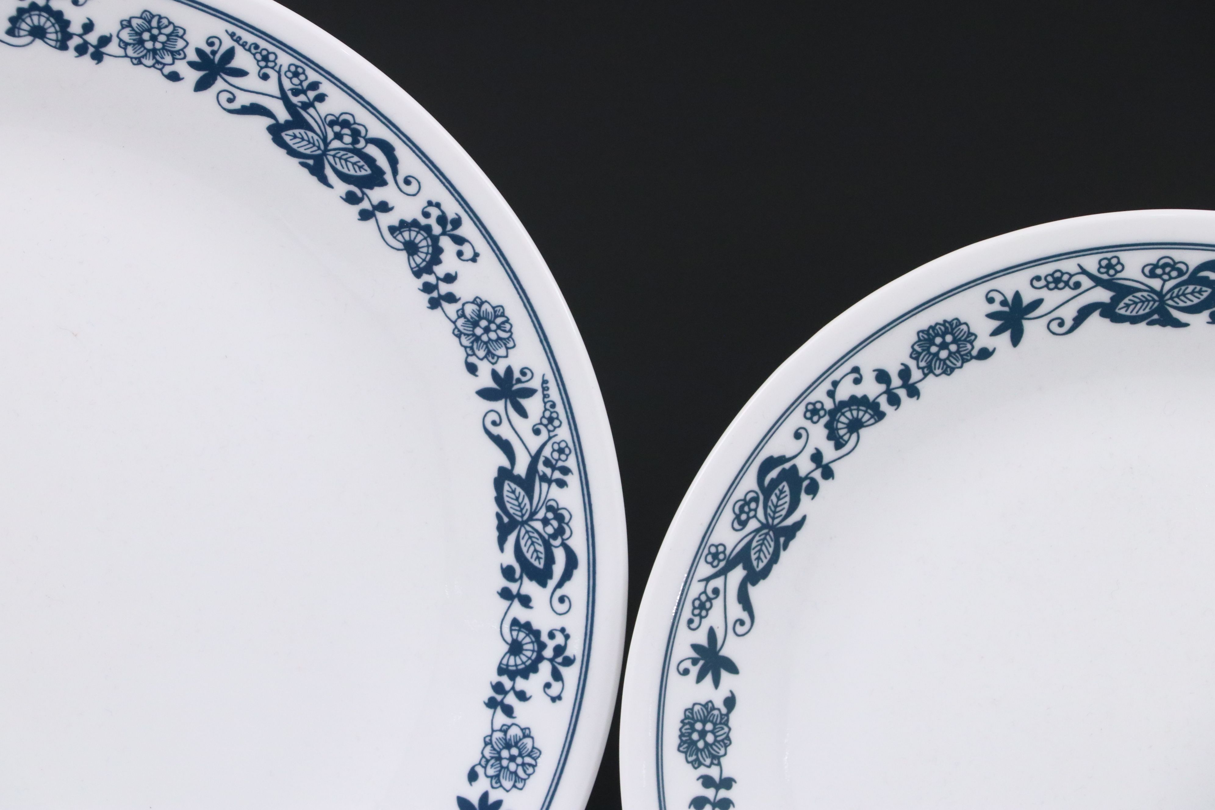 Corning Corelle "Old Town Blue" Vitrelle Glass Dinnerware