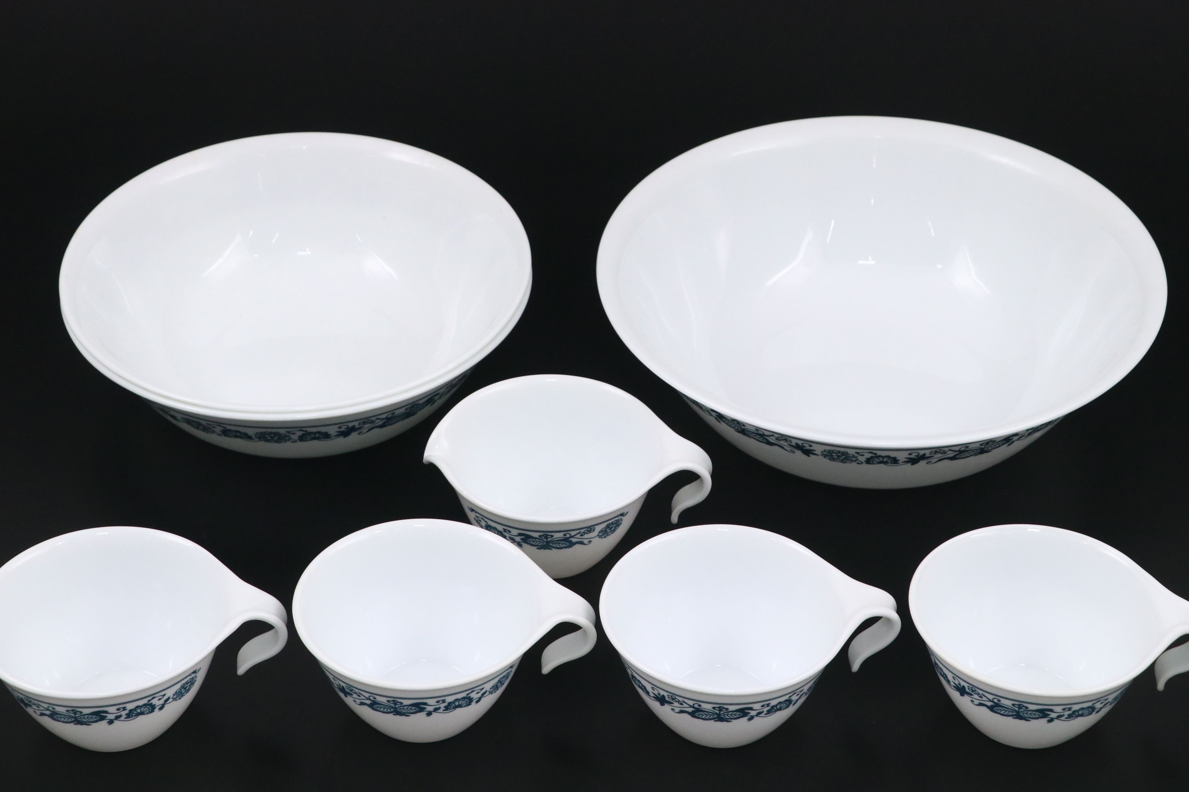 Corning Corelle "Old Town Blue" Vitrelle Glass Dinnerware