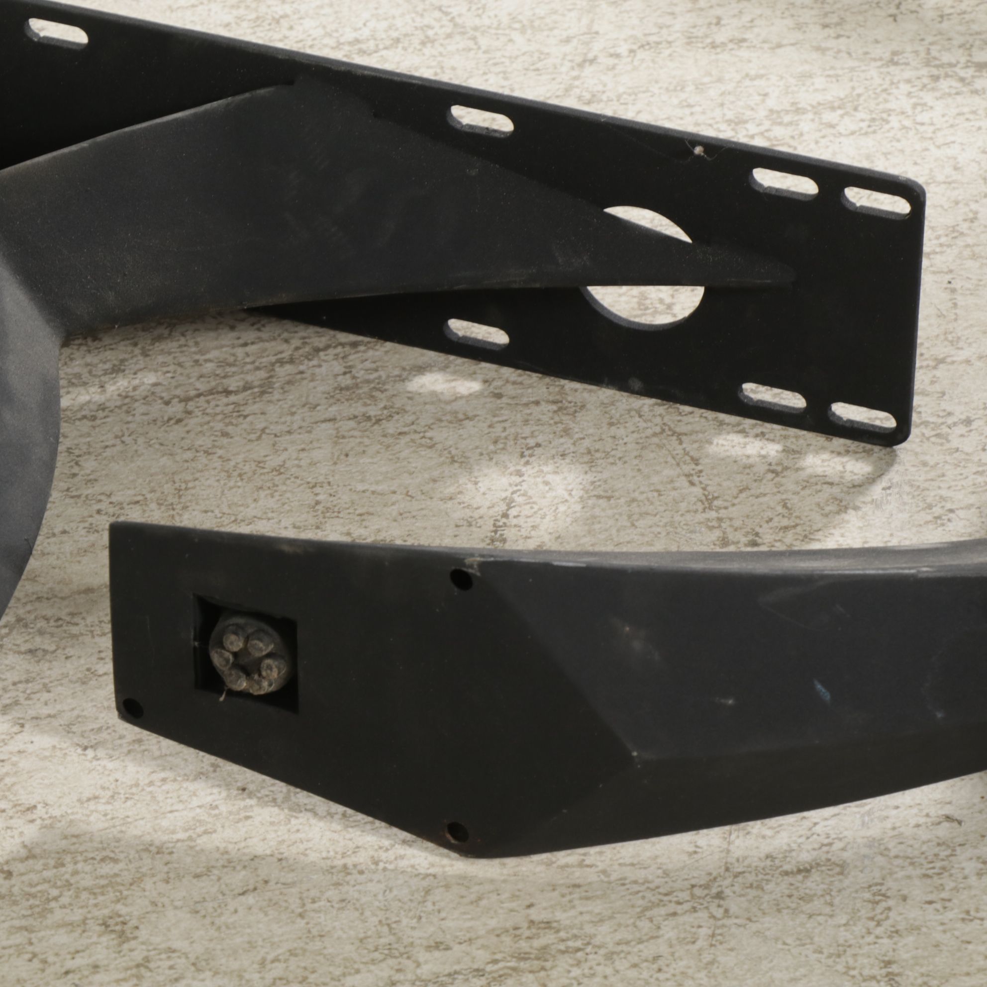 Postmodern Dining Table with Recovered Hardwood Industrial Tabletop