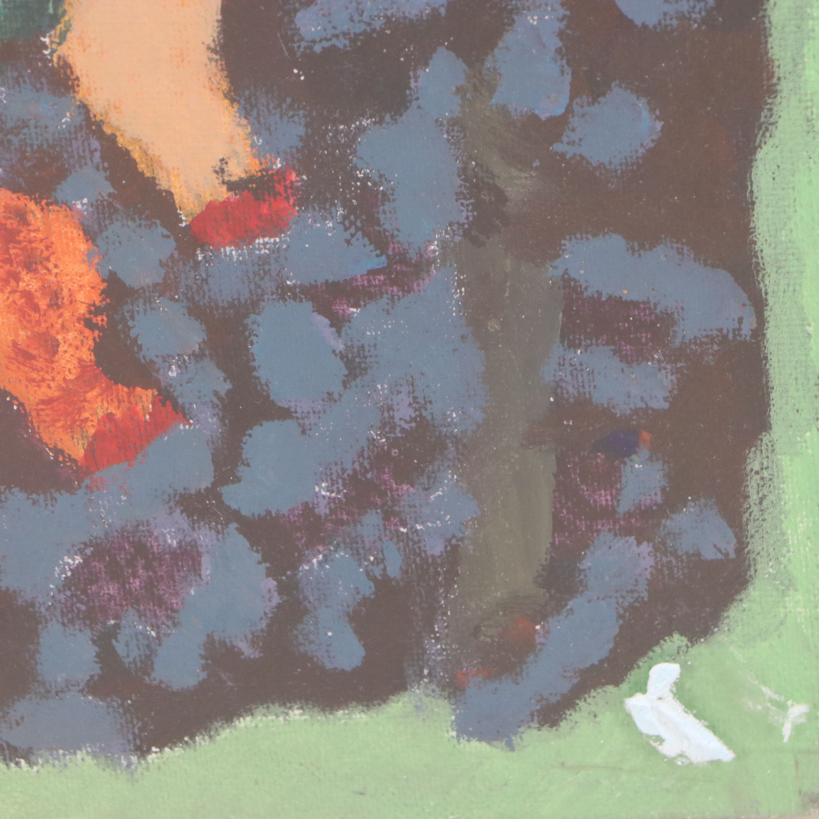 Willie Stokes Oil Painting "Nude With Yellow Hair," Late 20th Century