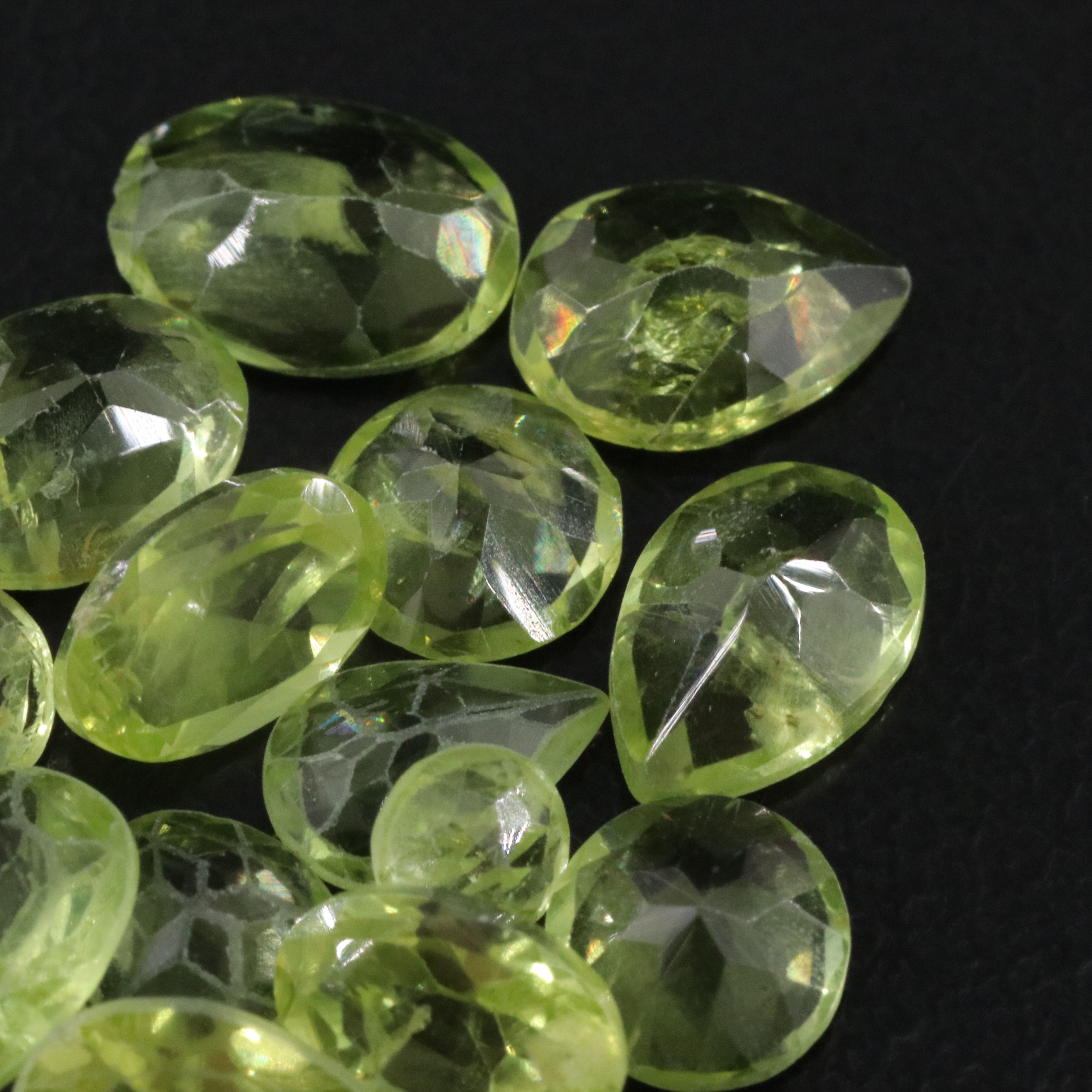 Loose 7.74 CTW Peridot Lot
