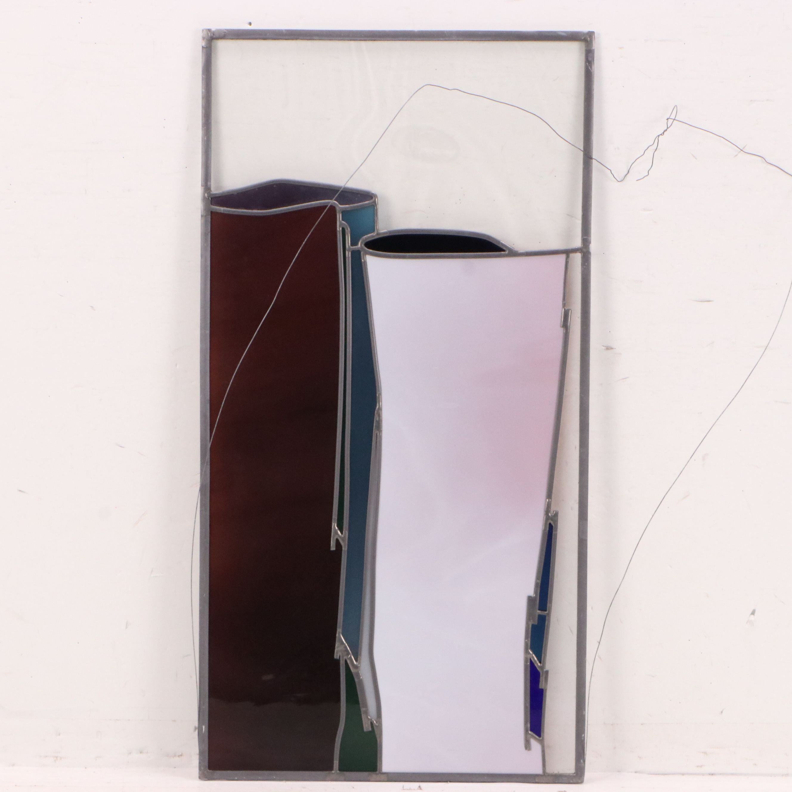 Abstract Stained Glass Panel