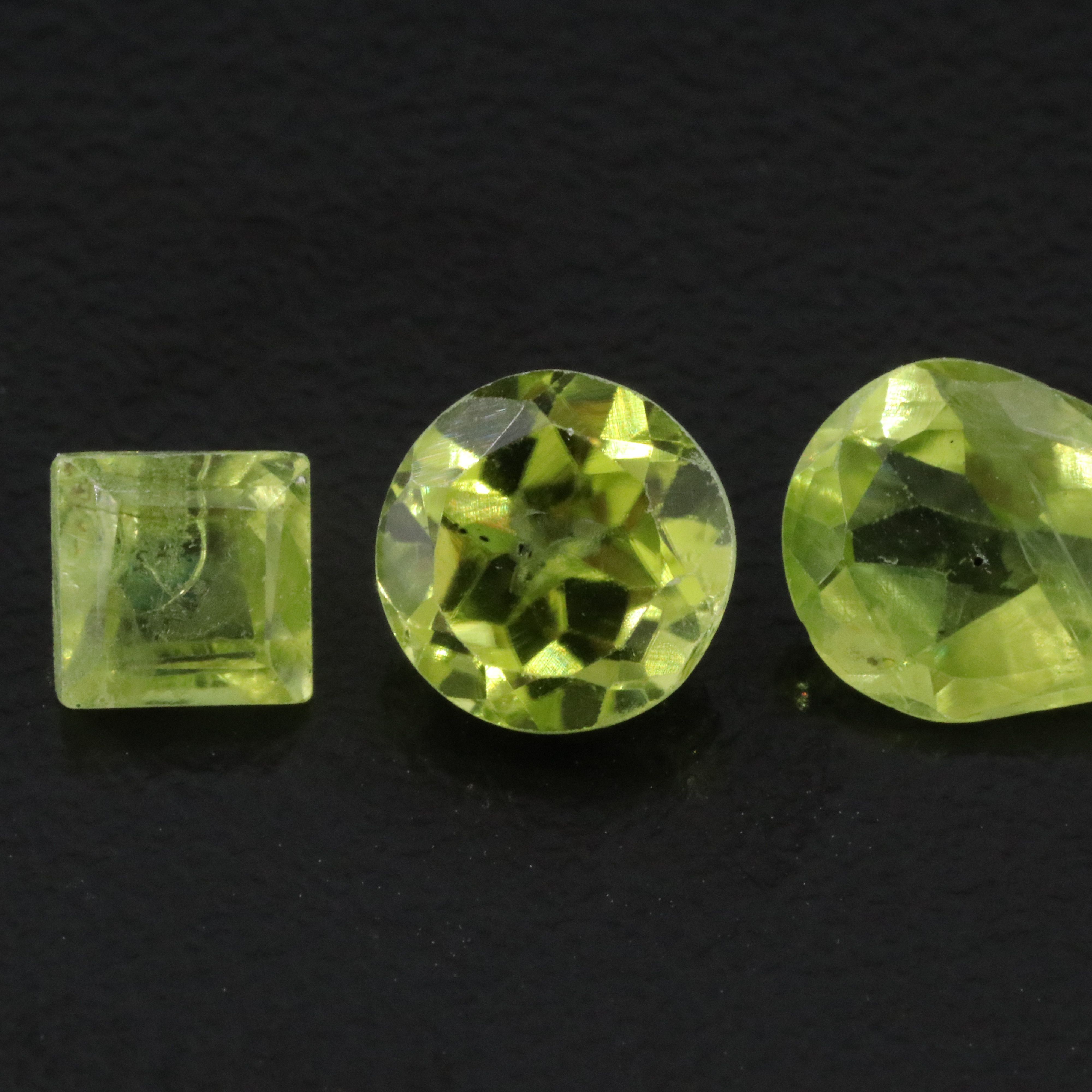 Loose 5.86 CTW Peridot Lot