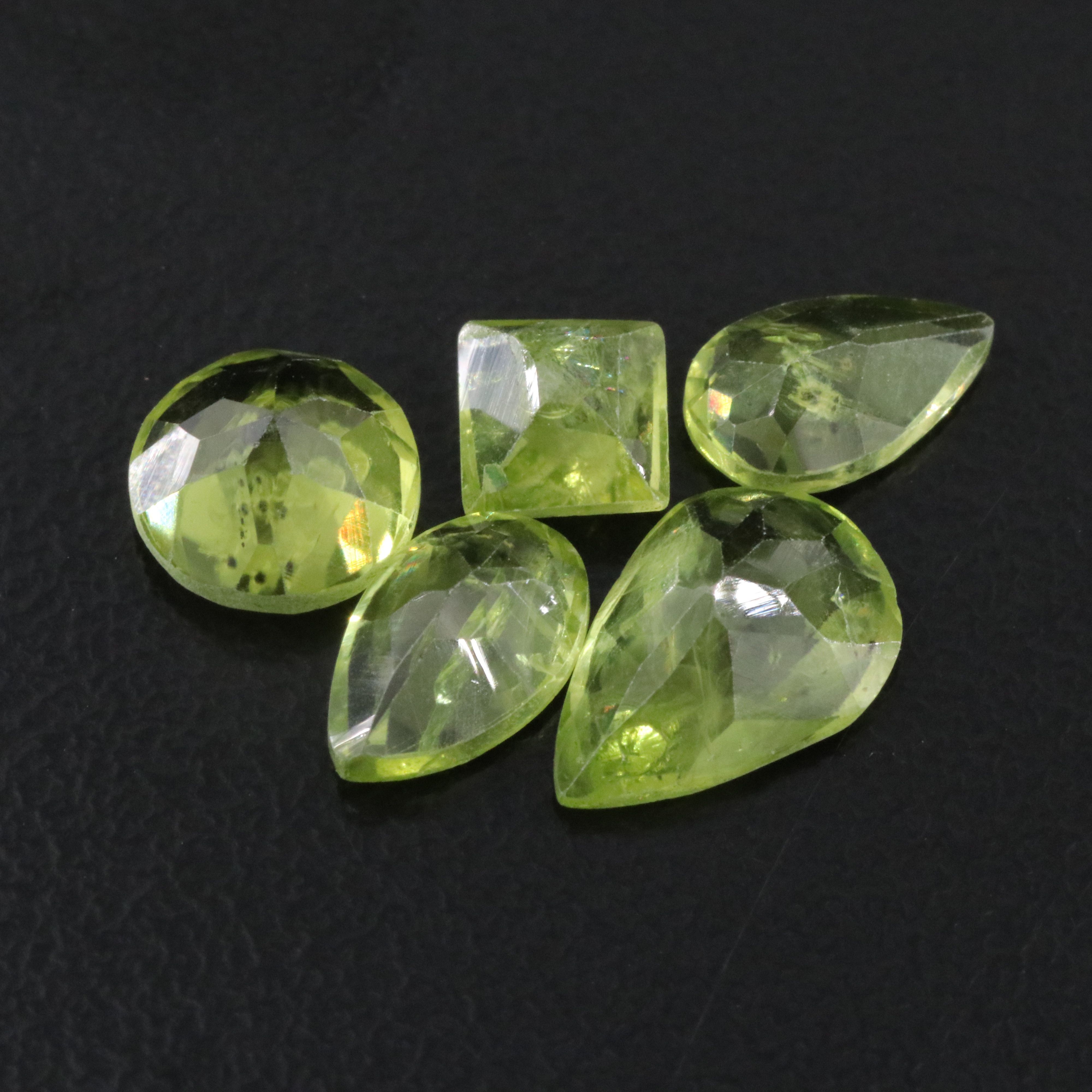 Loose 5.86 CTW Peridot Lot
