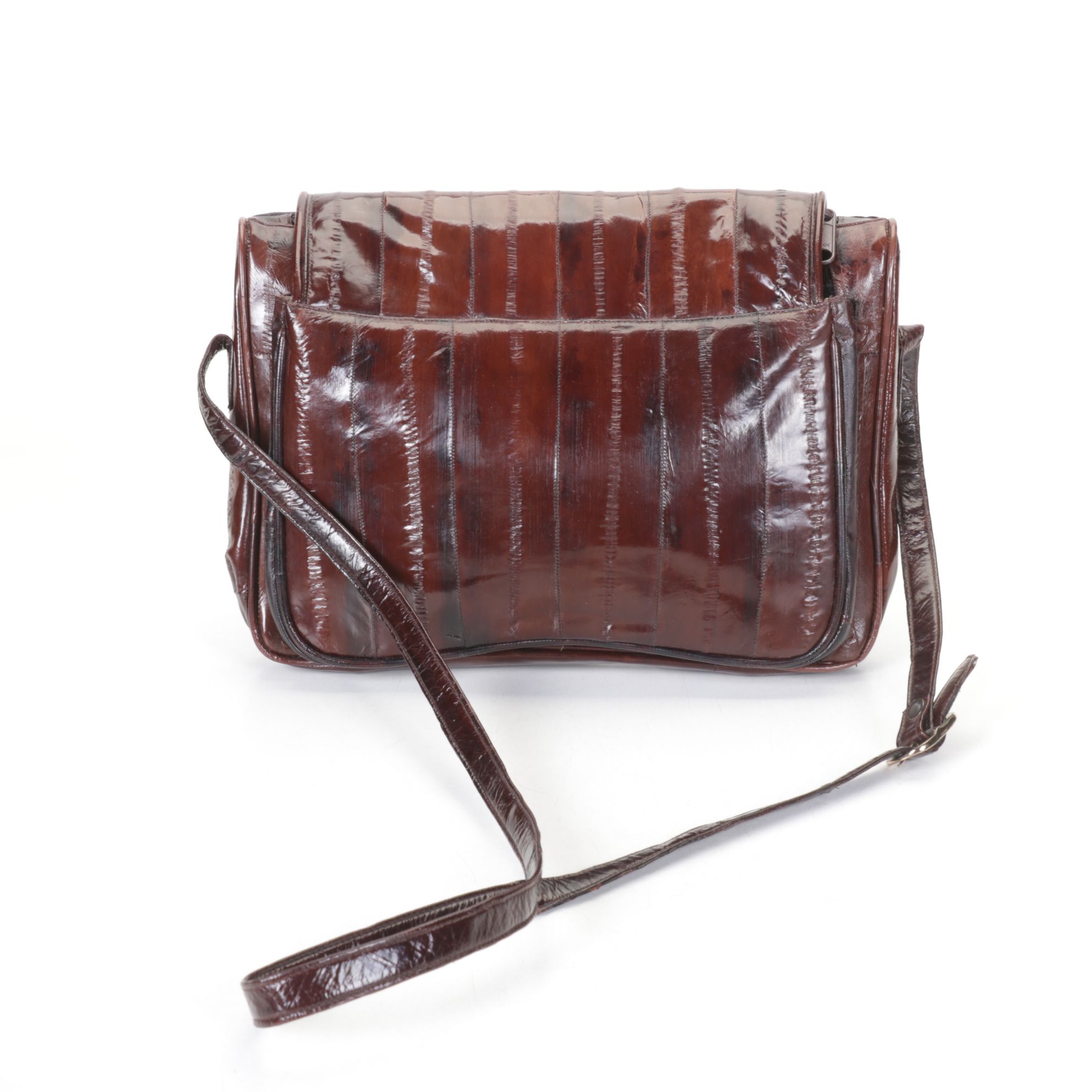 Eel Skin Crossbody Bag with Coach Leather Glasses Case, Madewell & More Purses