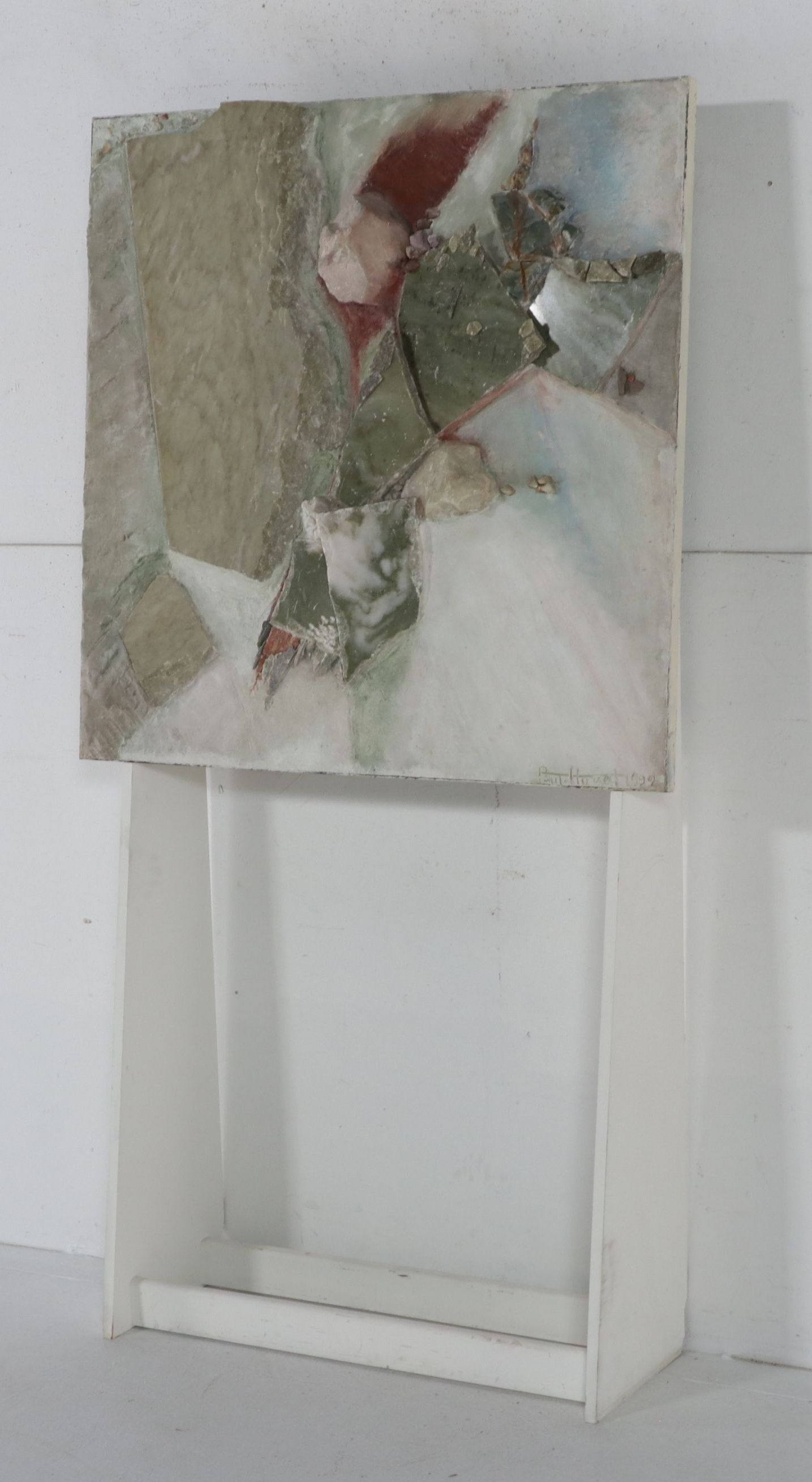 Paule Hugot Mixed Media Art "Nil," 1992