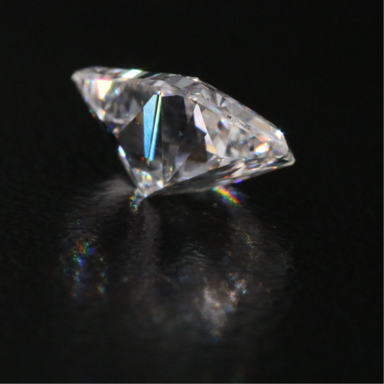 Loose 1.56 CT Lab Grown Diamond with IGI Report