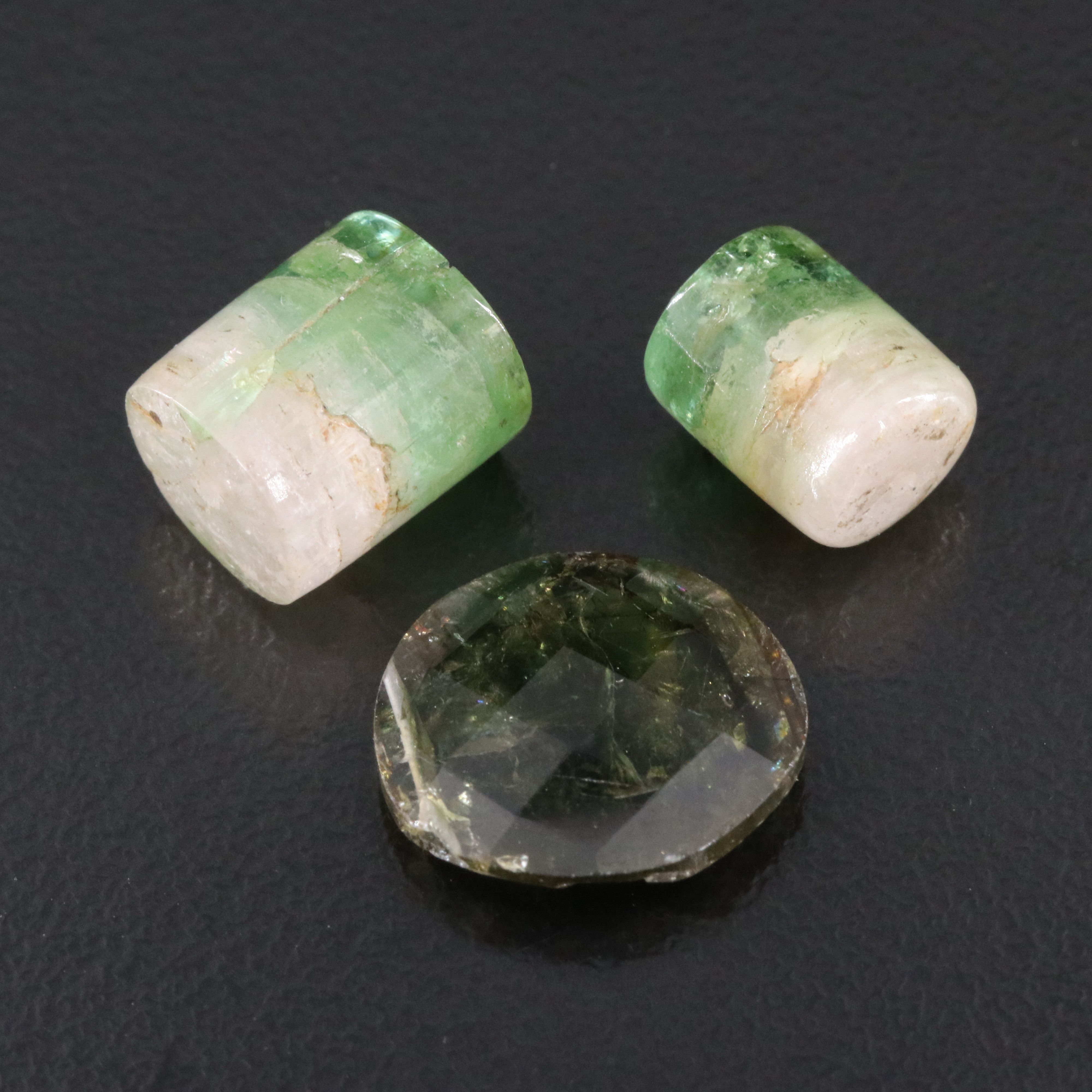 Loose 20.38 CTW Bi-Color Tourmaline Lot