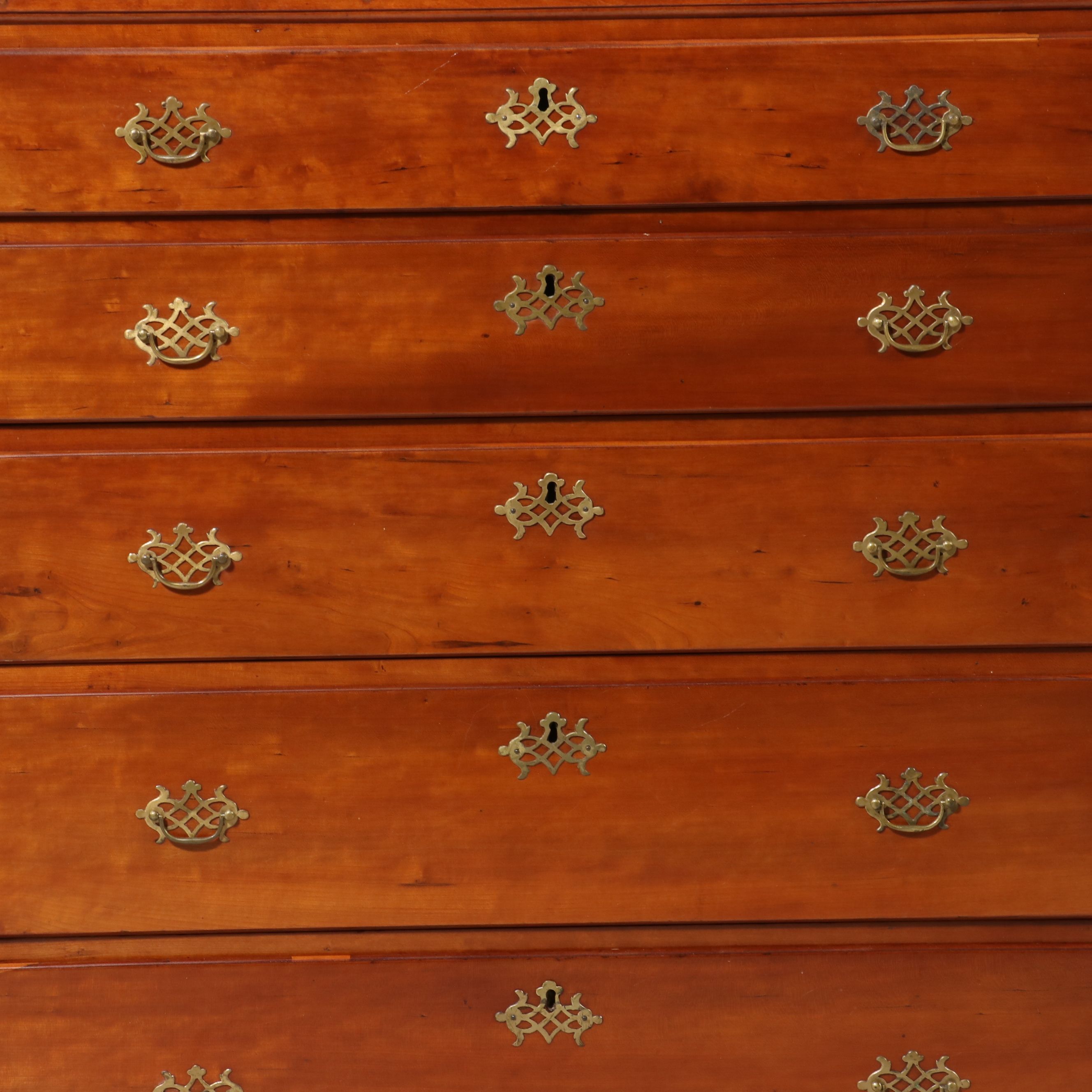 Queen Anne Cherry Highboy, 18th Century