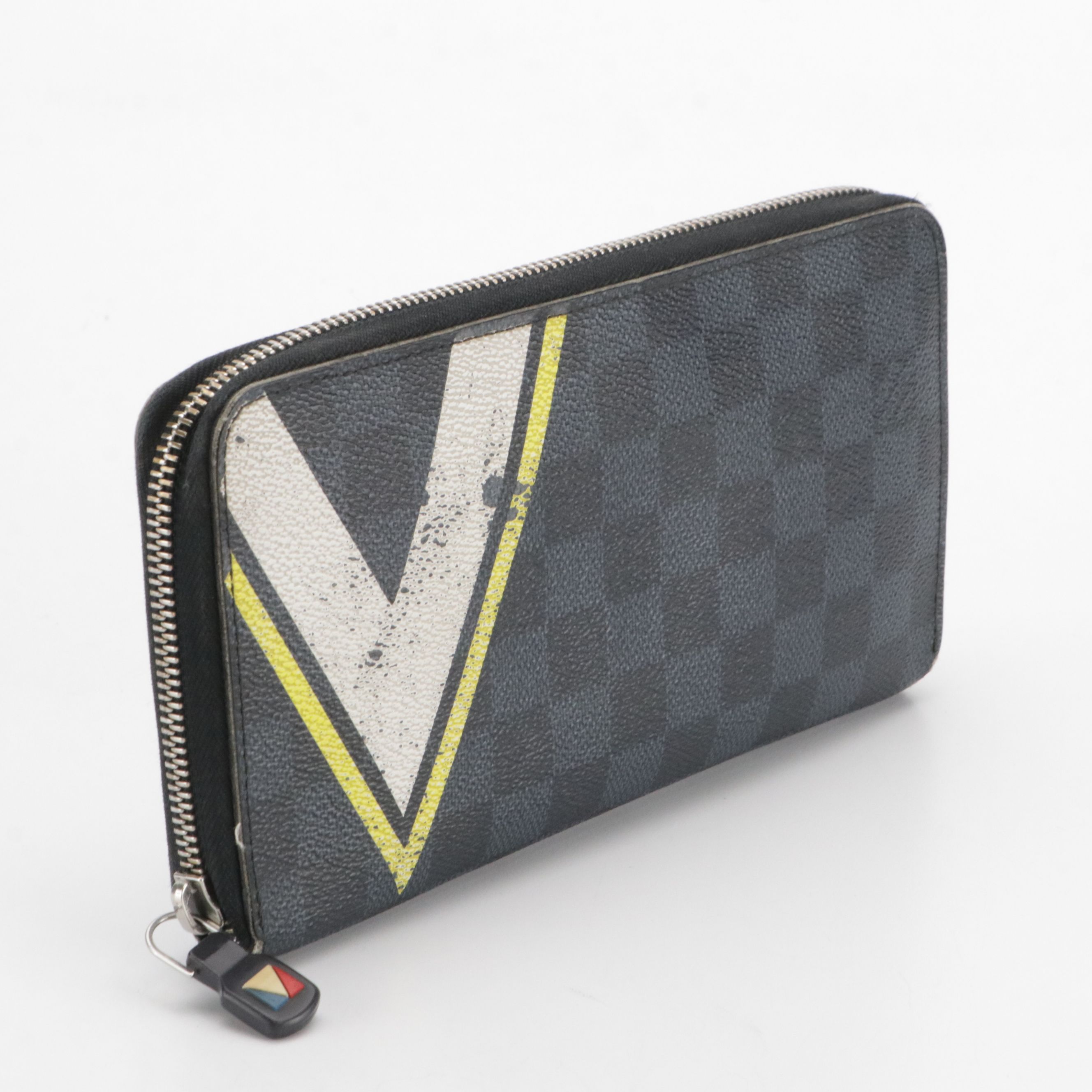 Louis Vuitton America's Cup Zippy Organizer in Damier Cobalt Canvas