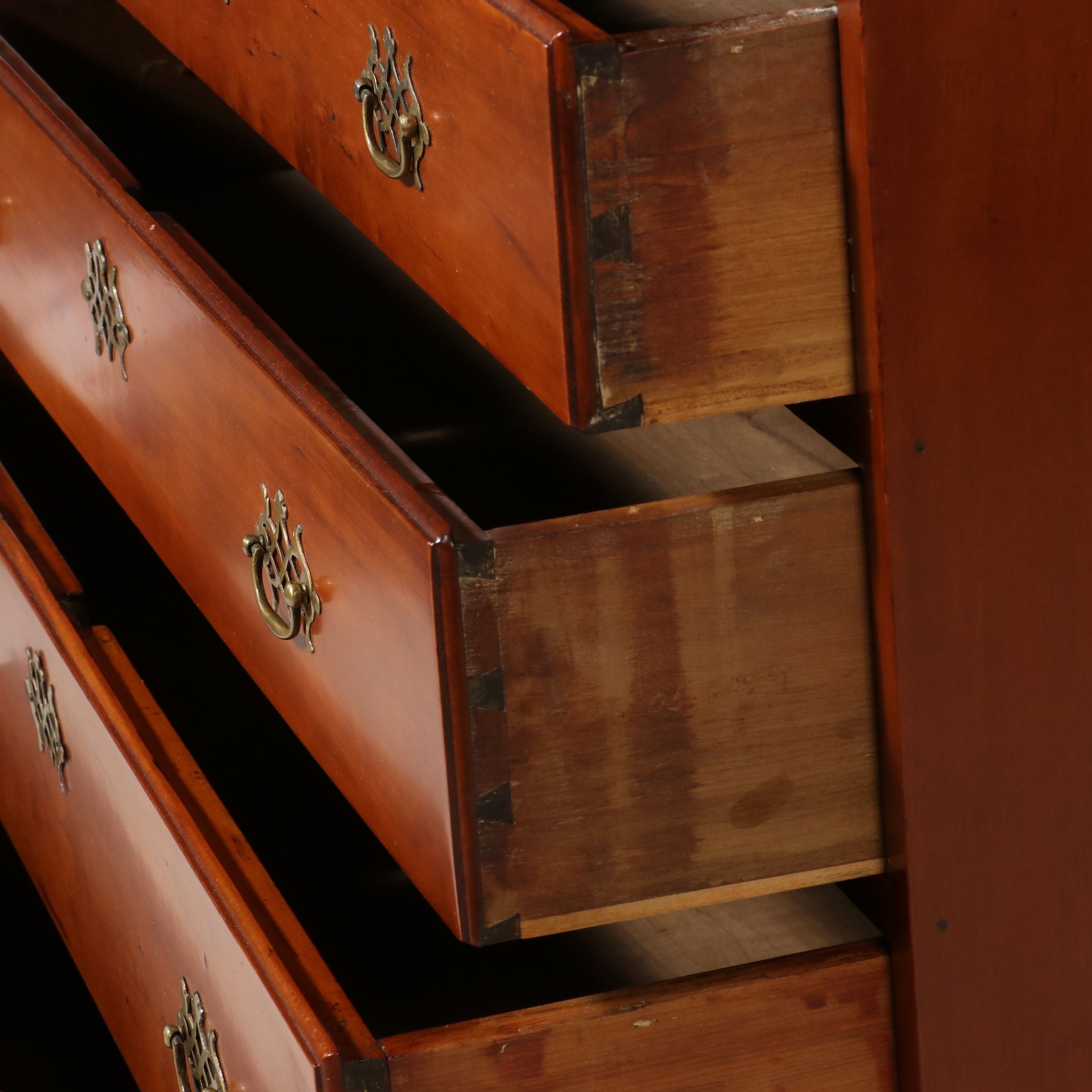 Queen Anne Cherry Highboy, 18th Century