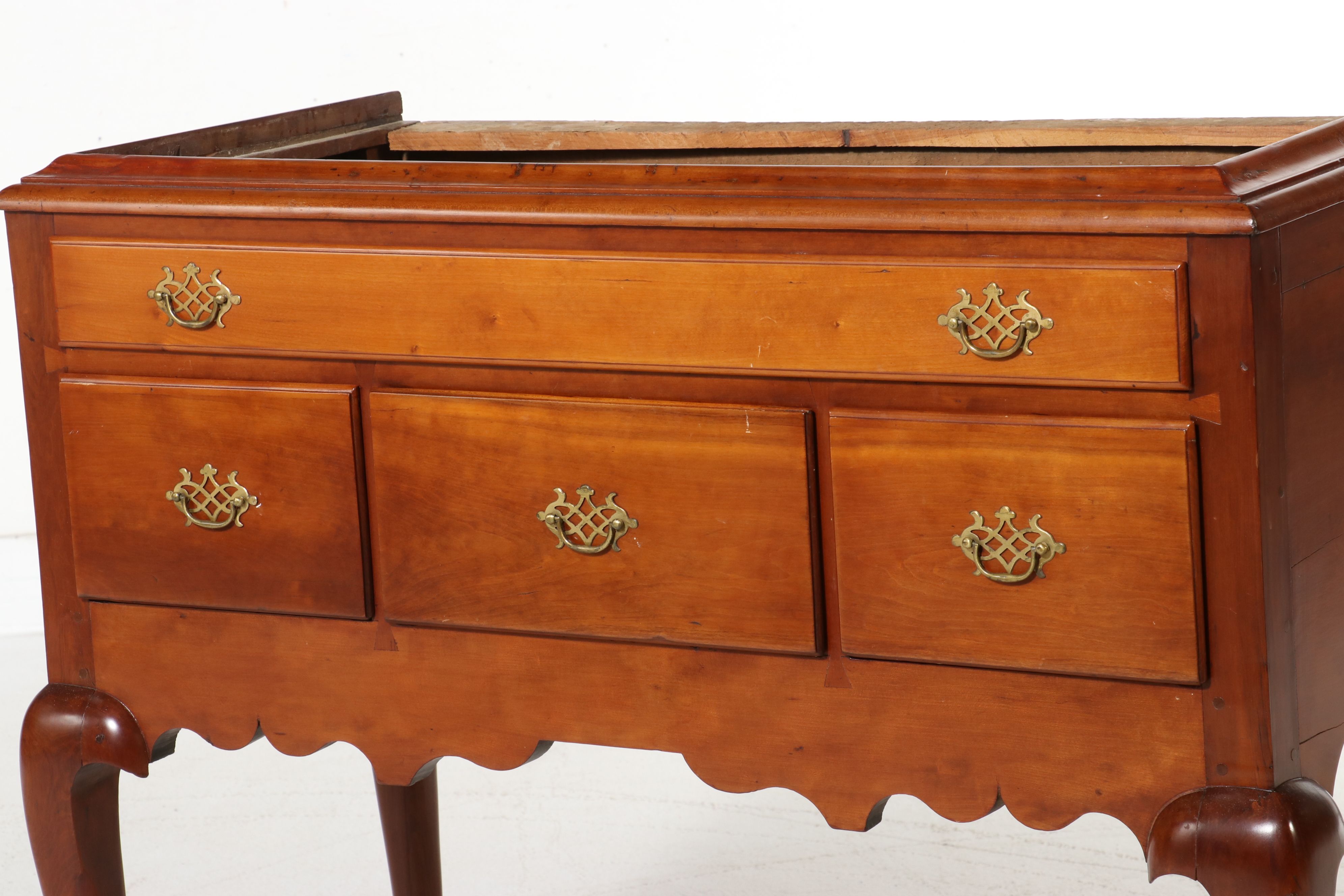 Queen Anne Cherry Highboy, 18th Century