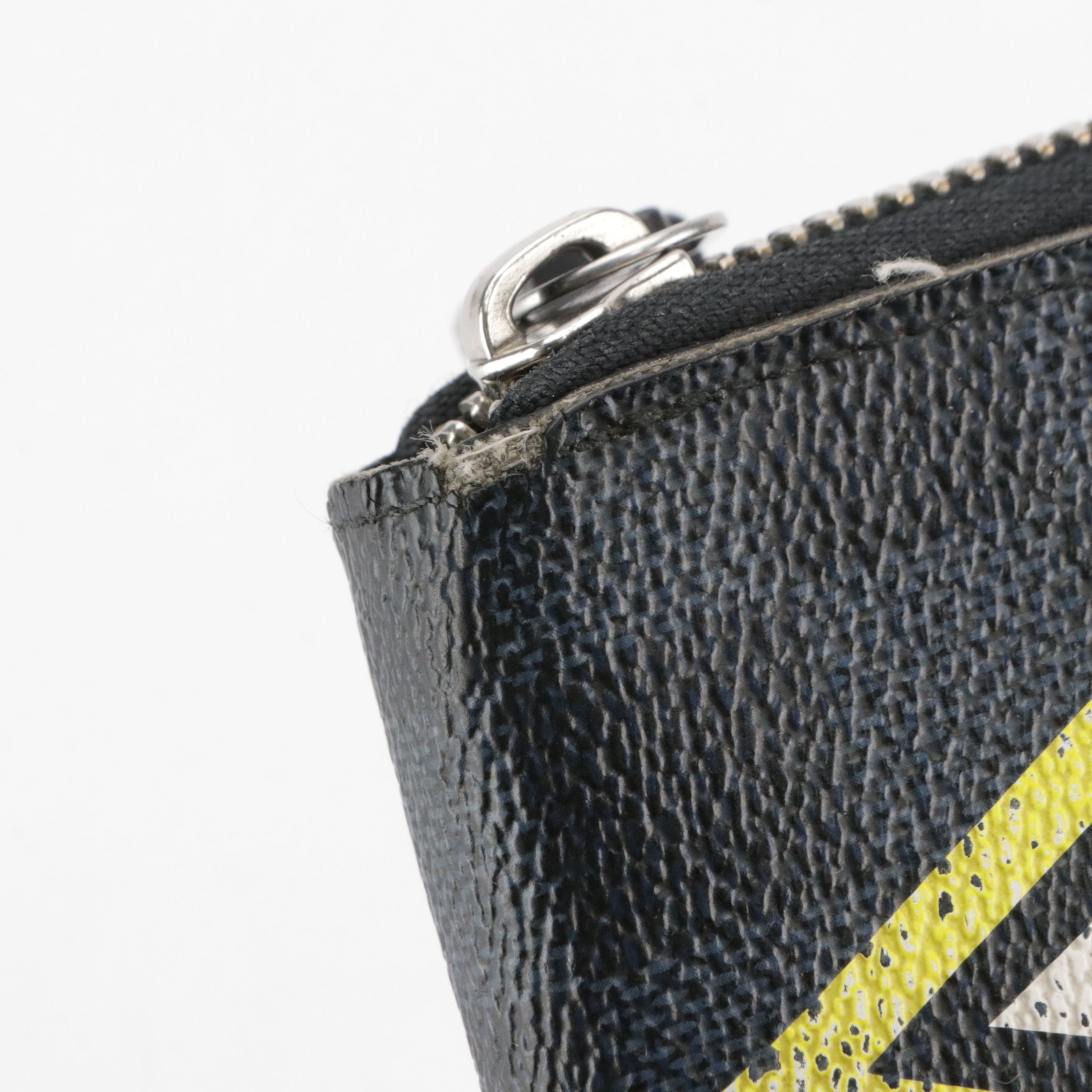 Louis Vuitton America's Cup Zippy Organizer in Damier Cobalt Canvas