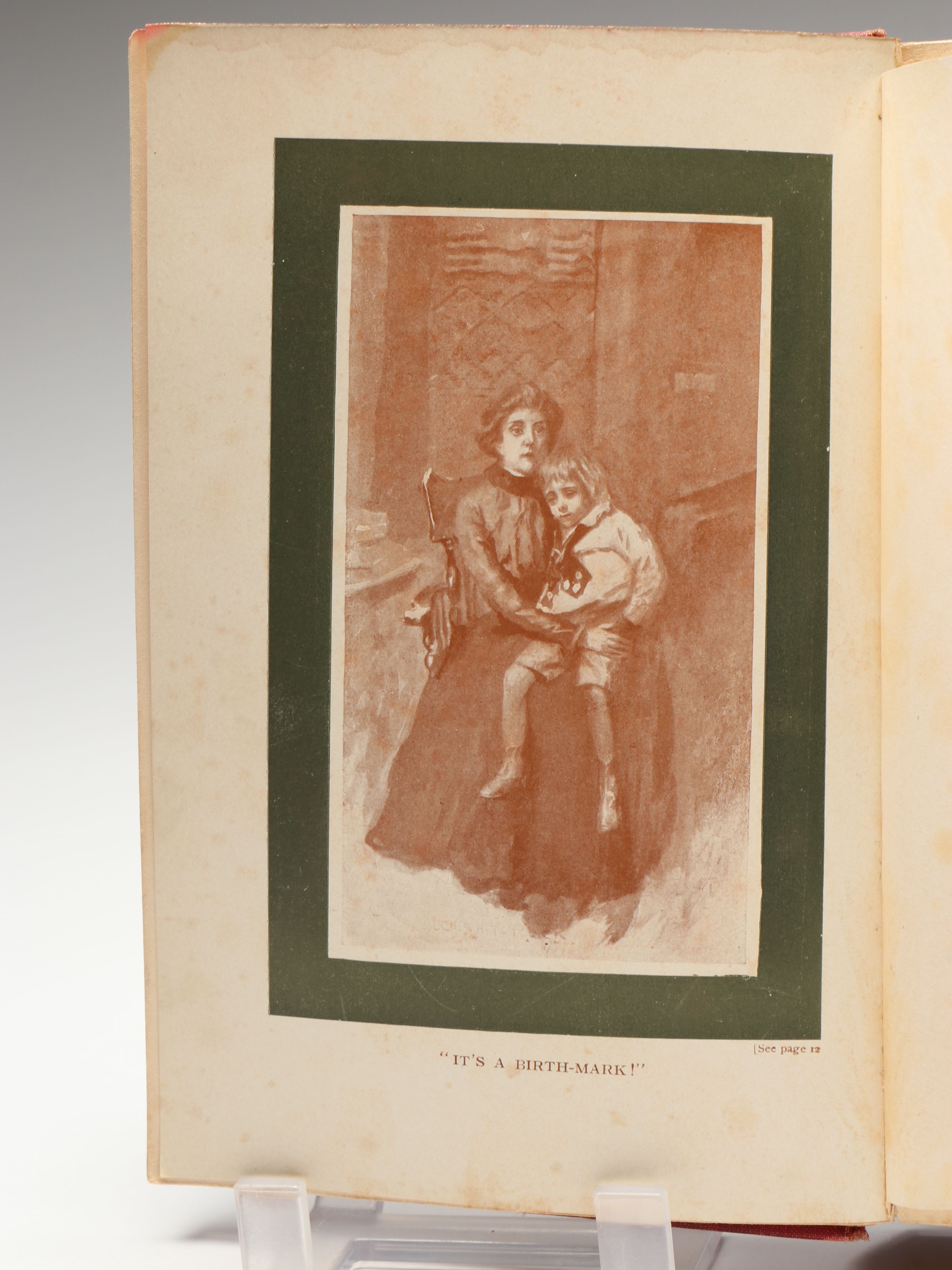 Illustrated "A Double Barrelled Detective Story" by Mark Twain, 1902