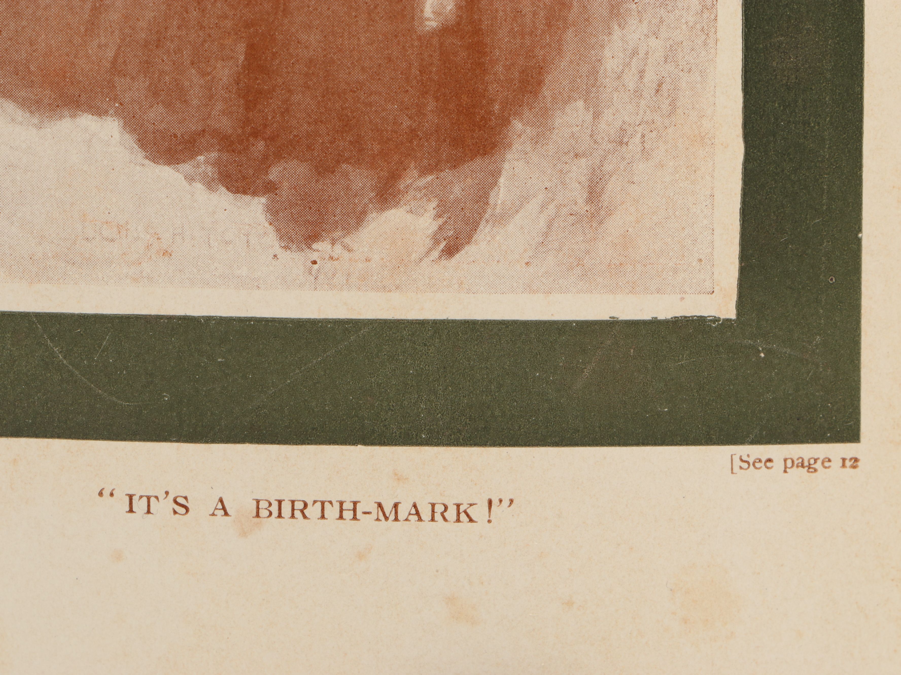 Illustrated "A Double Barrelled Detective Story" by Mark Twain, 1902