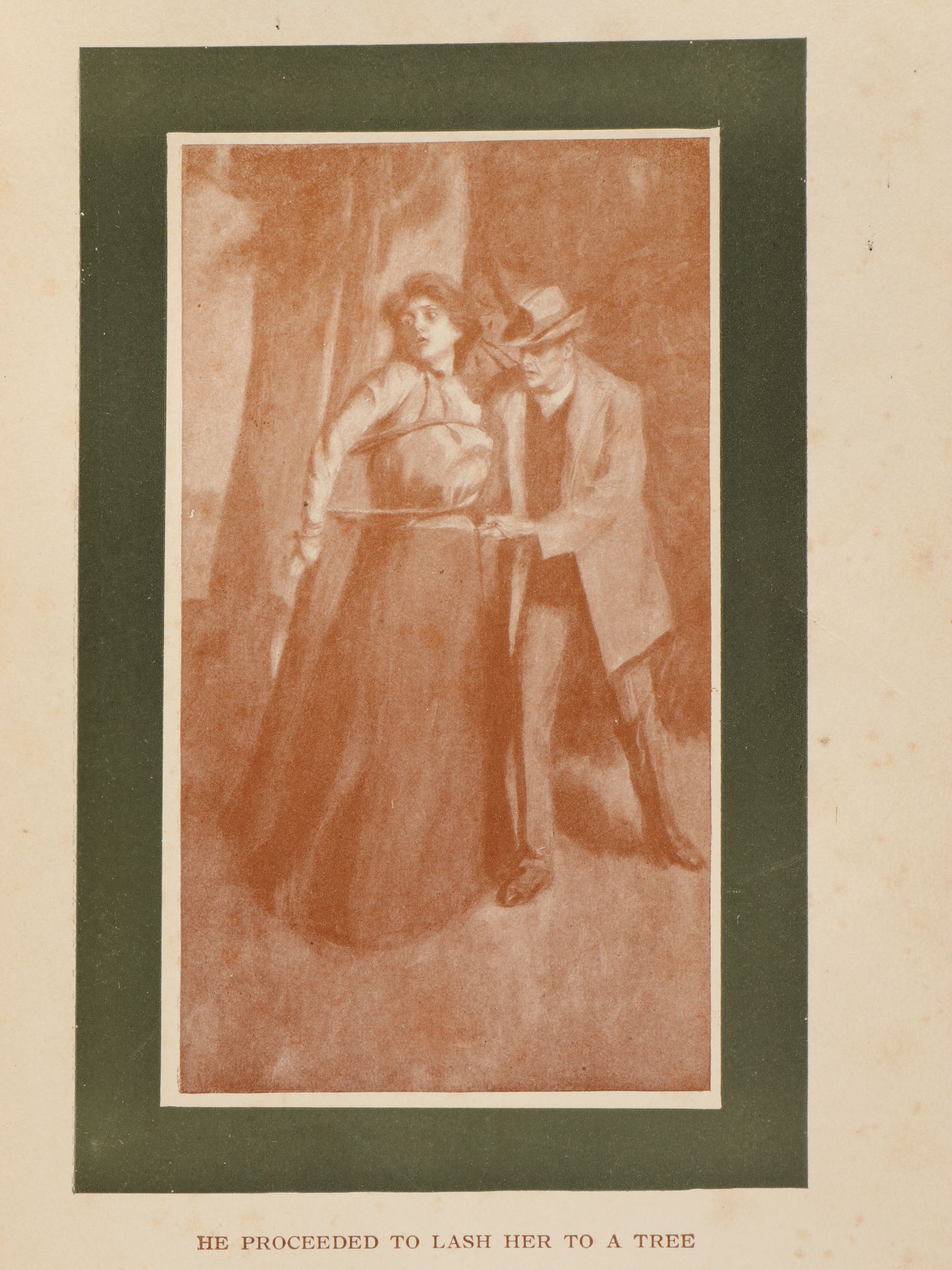 Illustrated "A Double Barrelled Detective Story" by Mark Twain, 1902