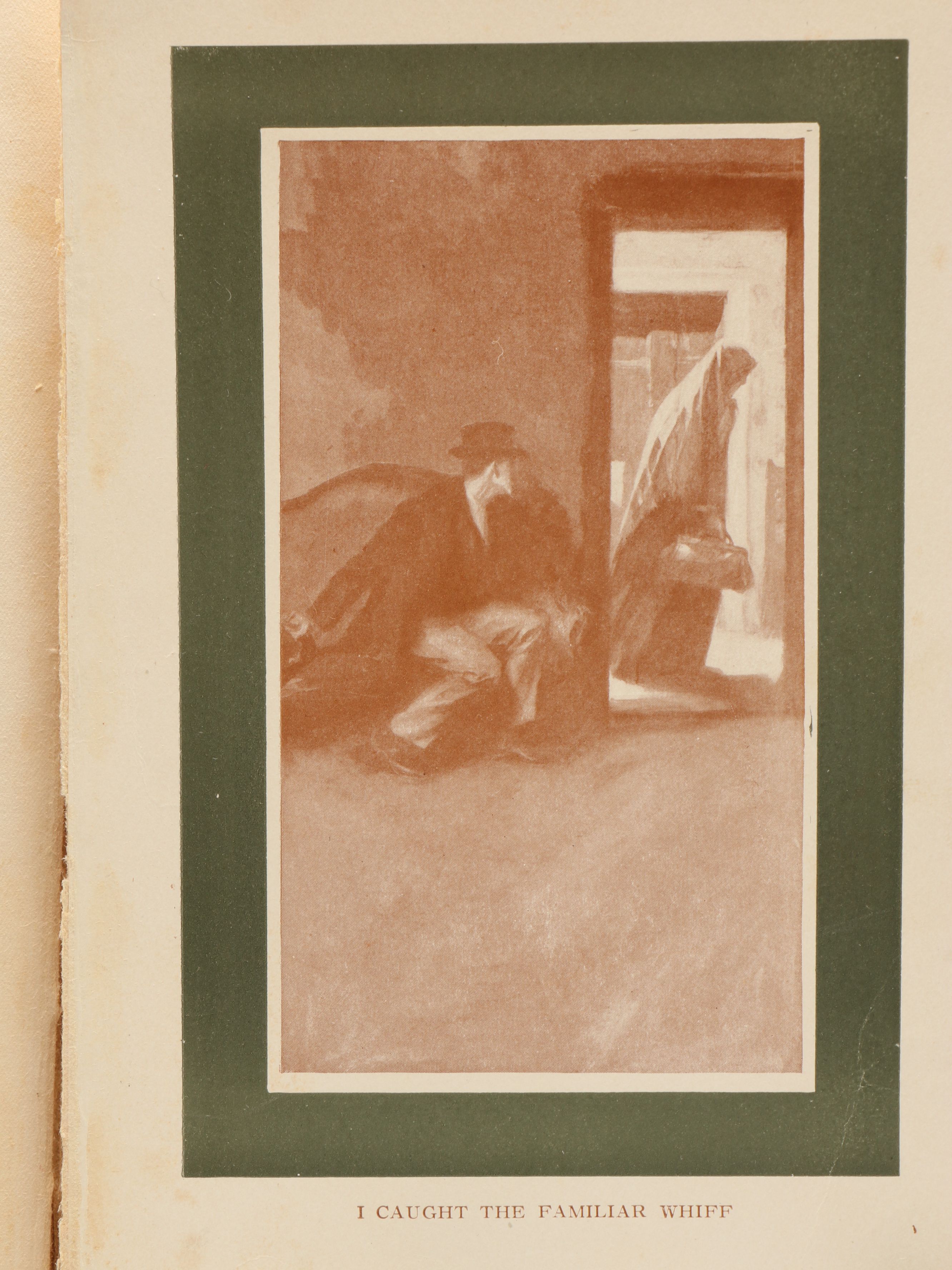 Illustrated "A Double Barrelled Detective Story" by Mark Twain, 1902