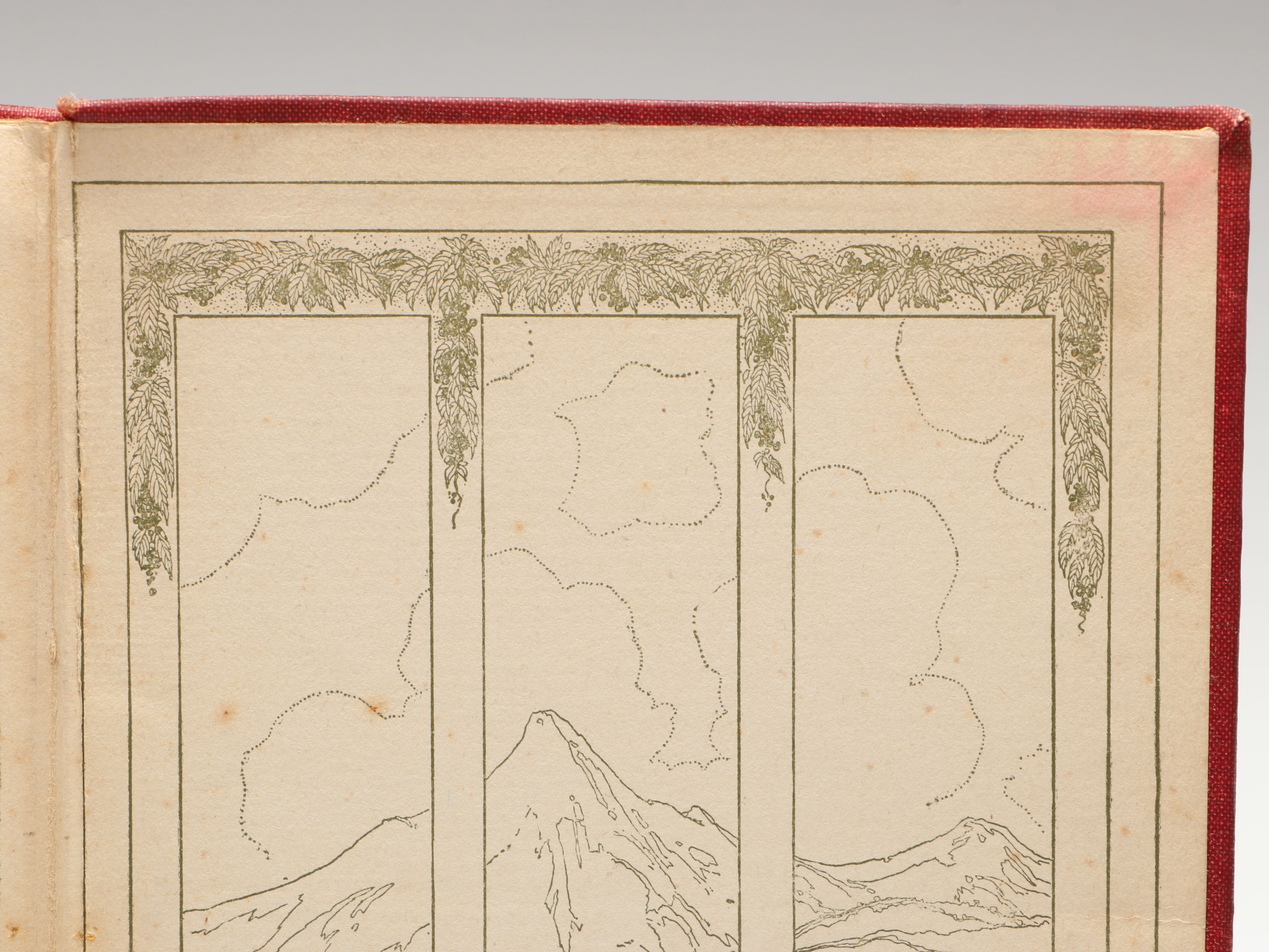 Illustrated "A Double Barrelled Detective Story" by Mark Twain, 1902