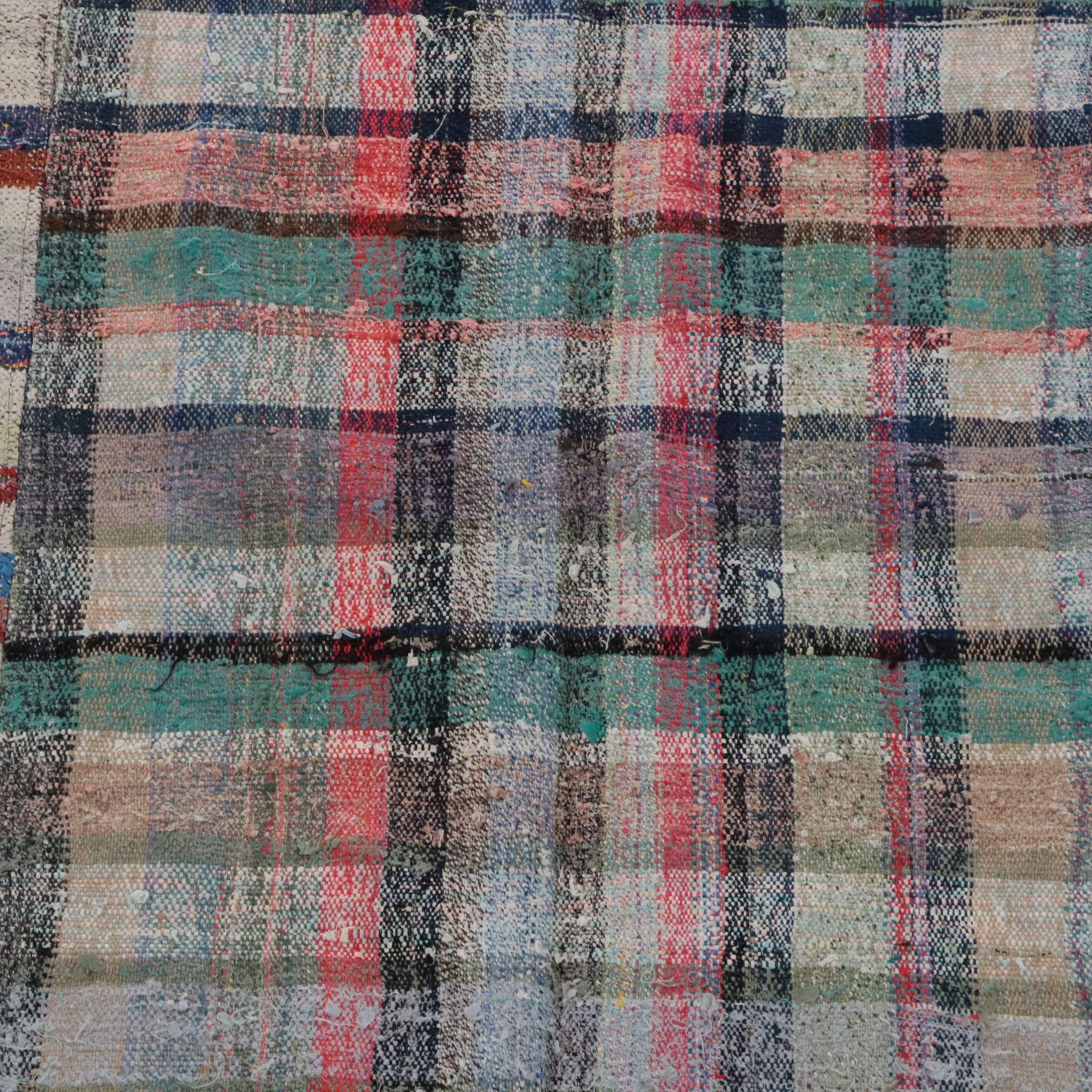 6'9 x 10' Handmade Turkish Patchwork Area Rug