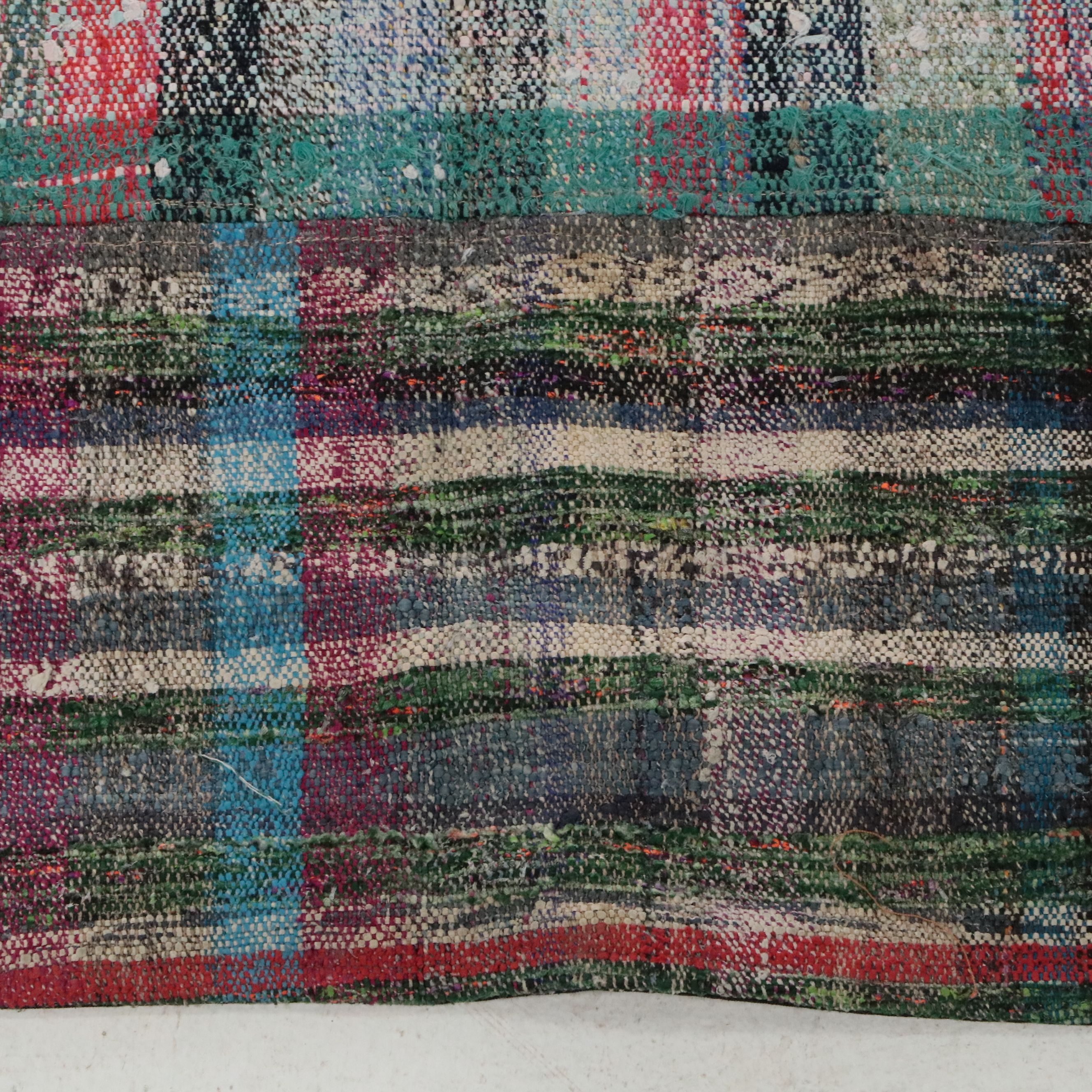 6'9 x 10' Handmade Turkish Patchwork Area Rug