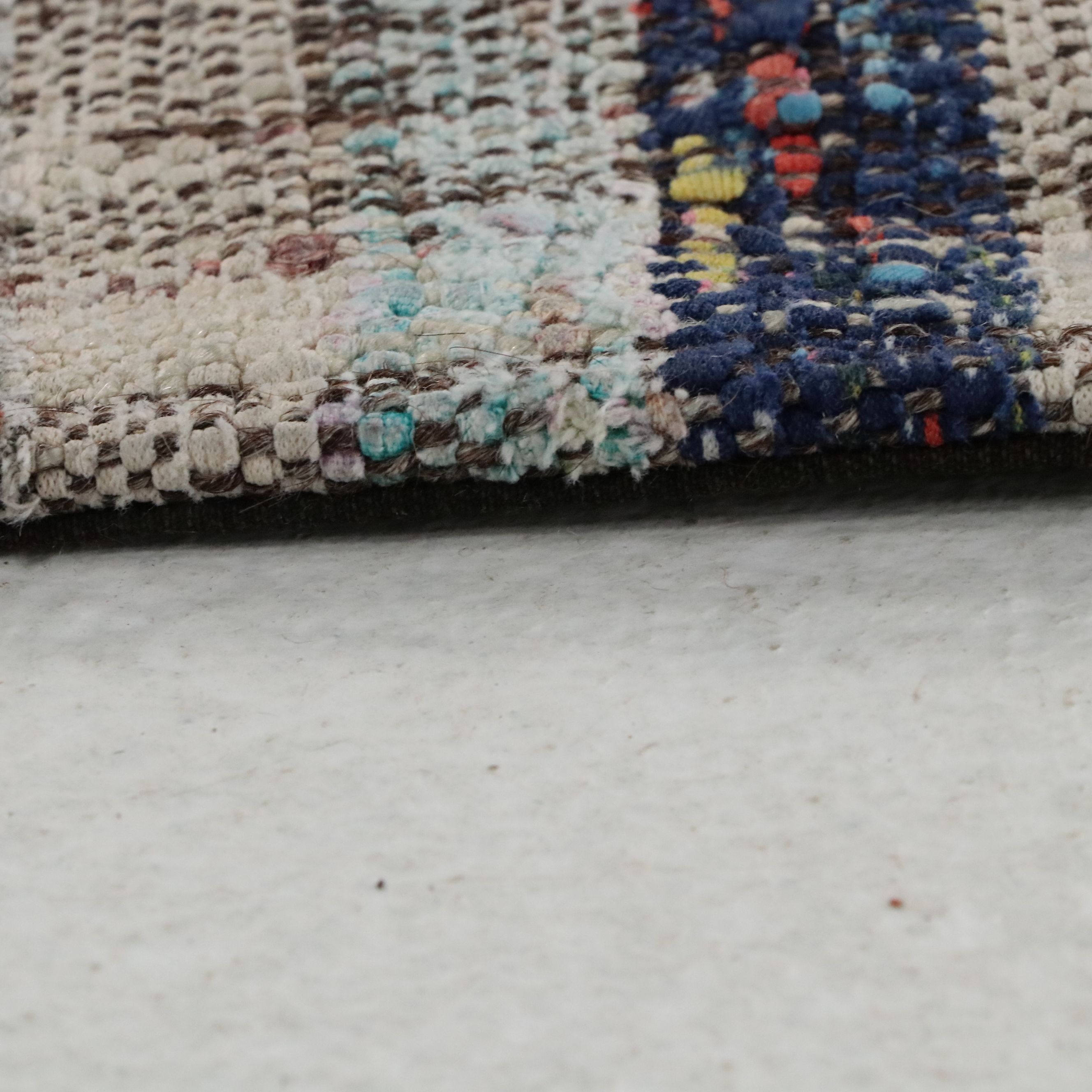 6'9 x 10' Handmade Turkish Patchwork Area Rug